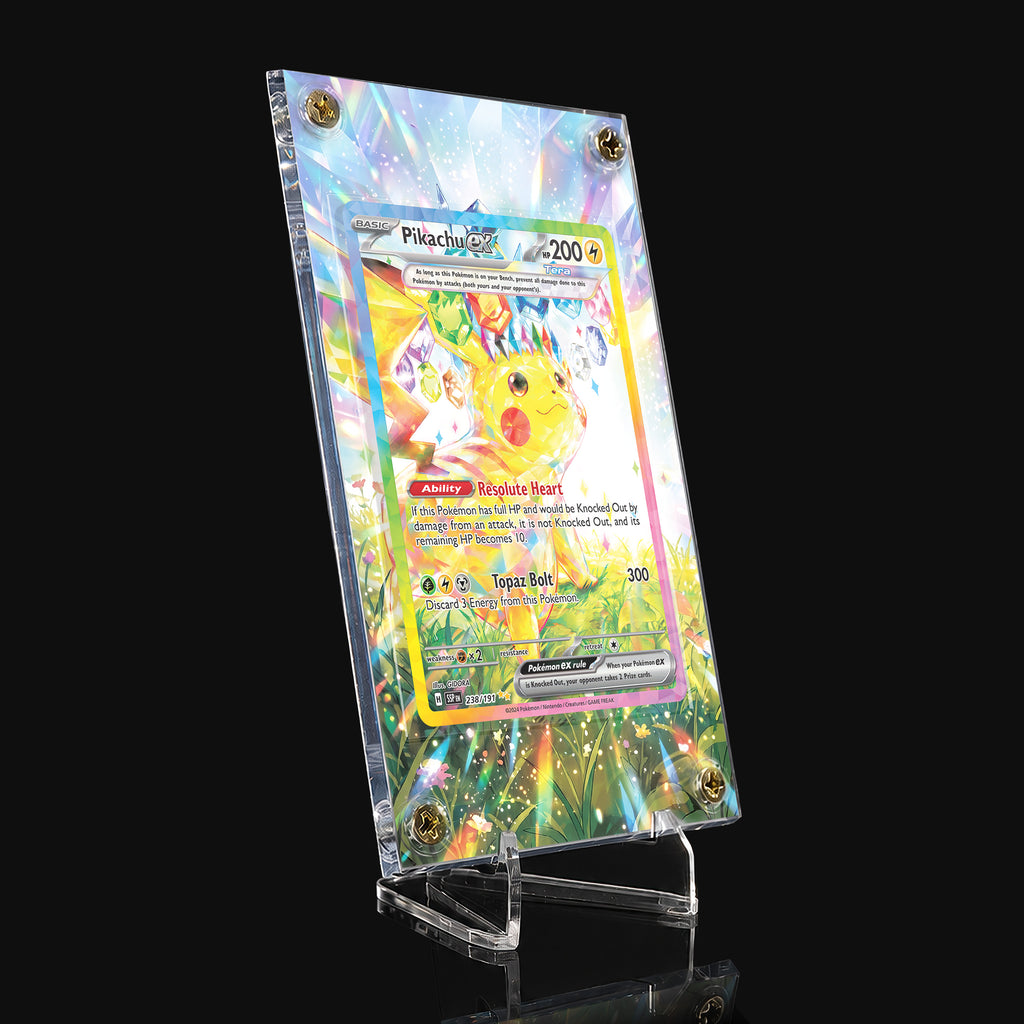 Pikachu ex 238 Extended Art Display