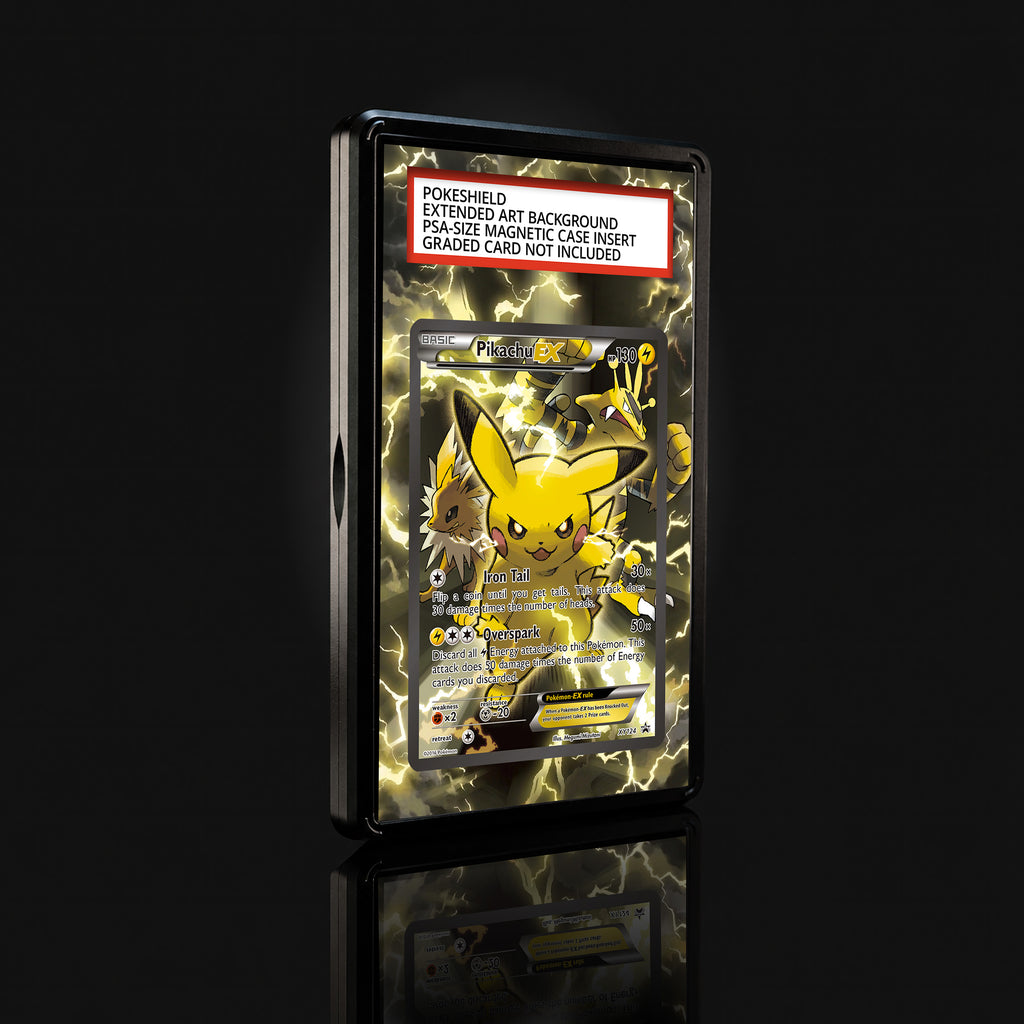 Pikachu ex XY124 Extended Art Display