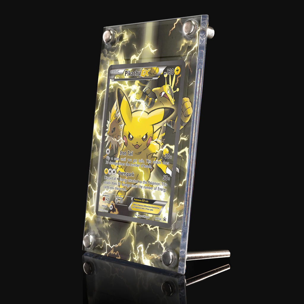 Pikachu ex XY124 Extended Art Display