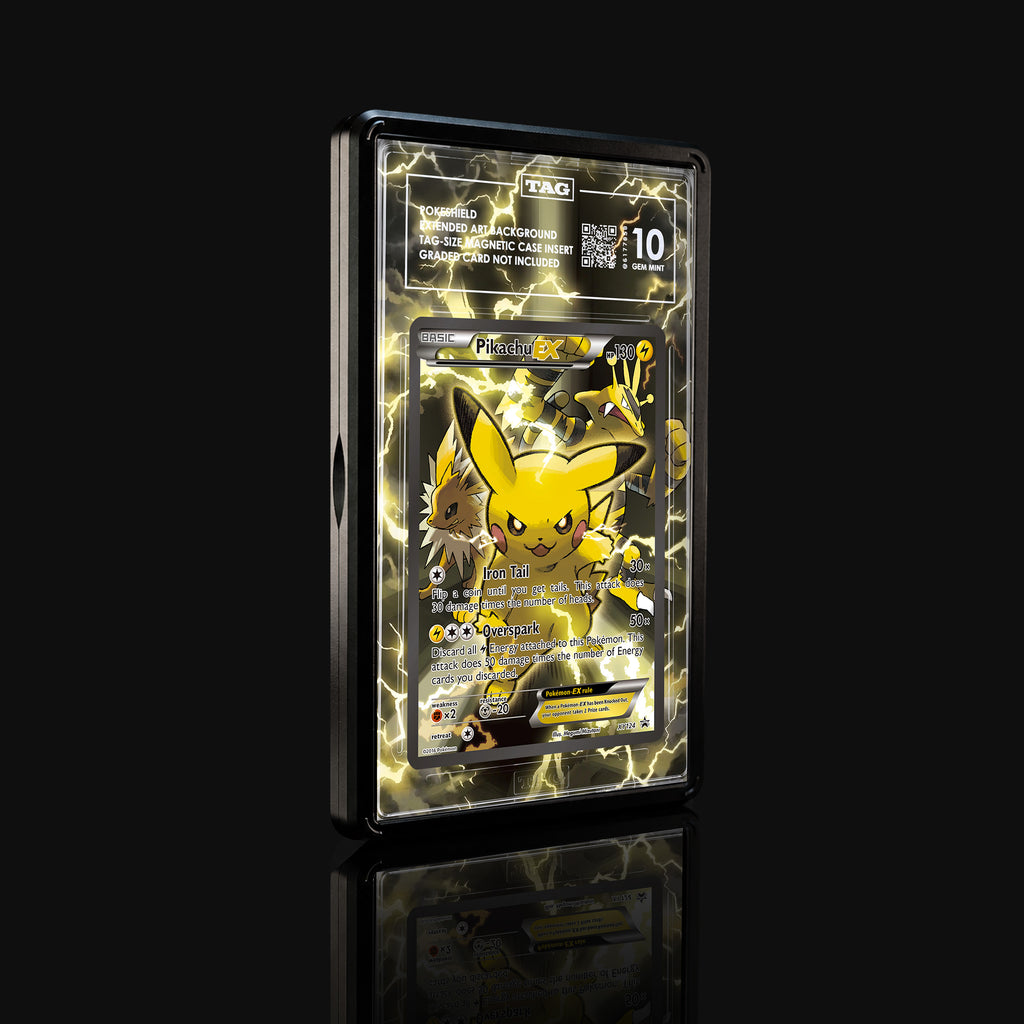 Pikachu ex XY124 Extended Art Display