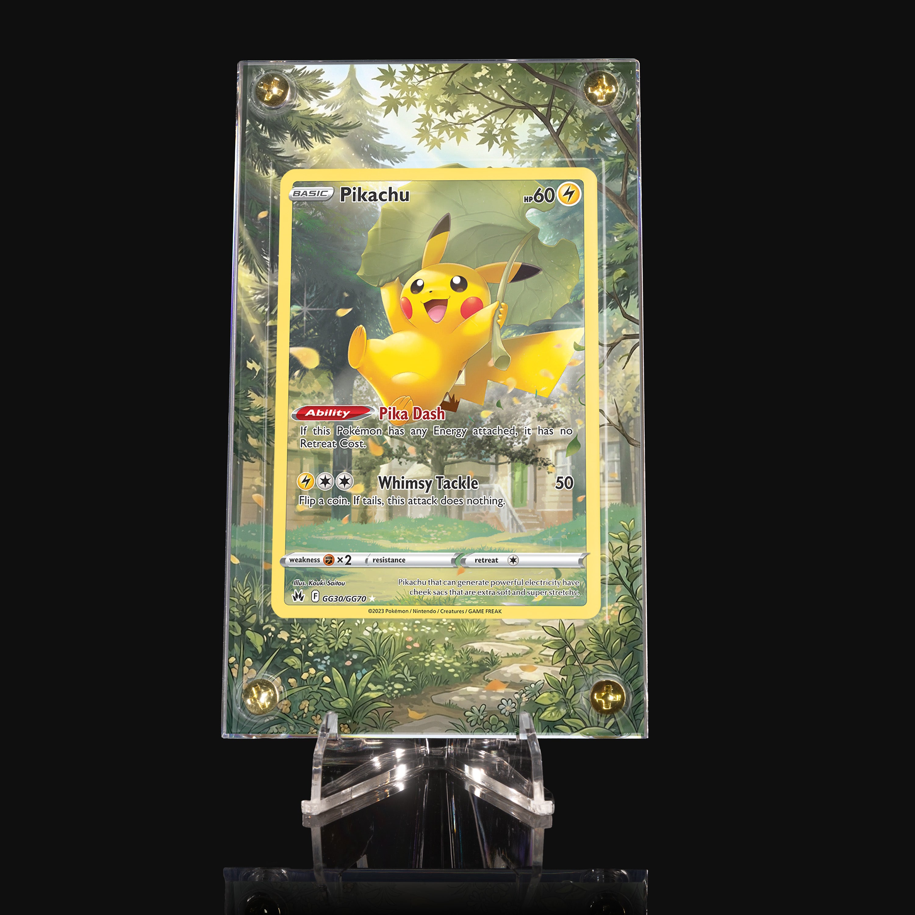 Pikachu GG30 Extended Art Display