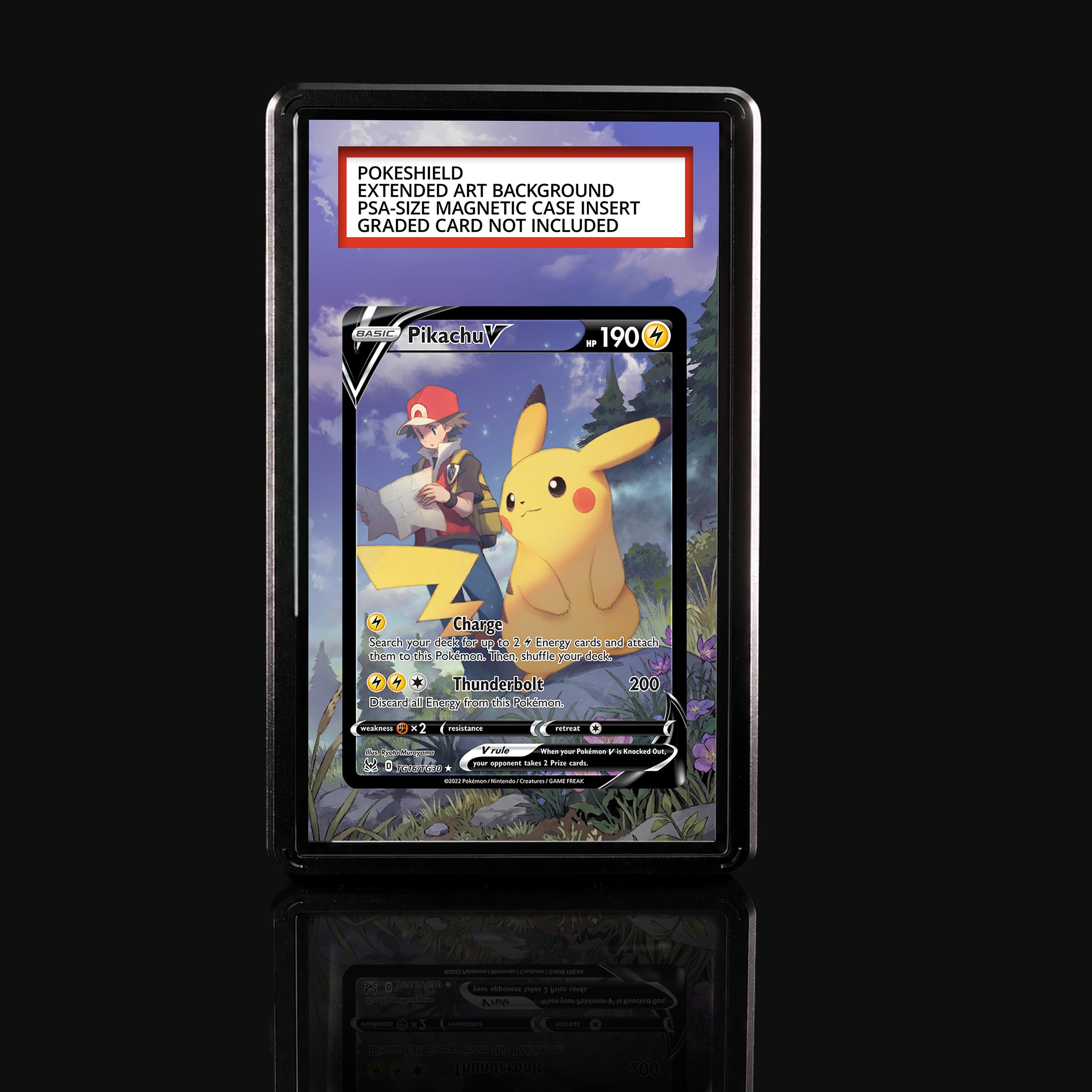 Pikachu V TG16 Extended Art Display