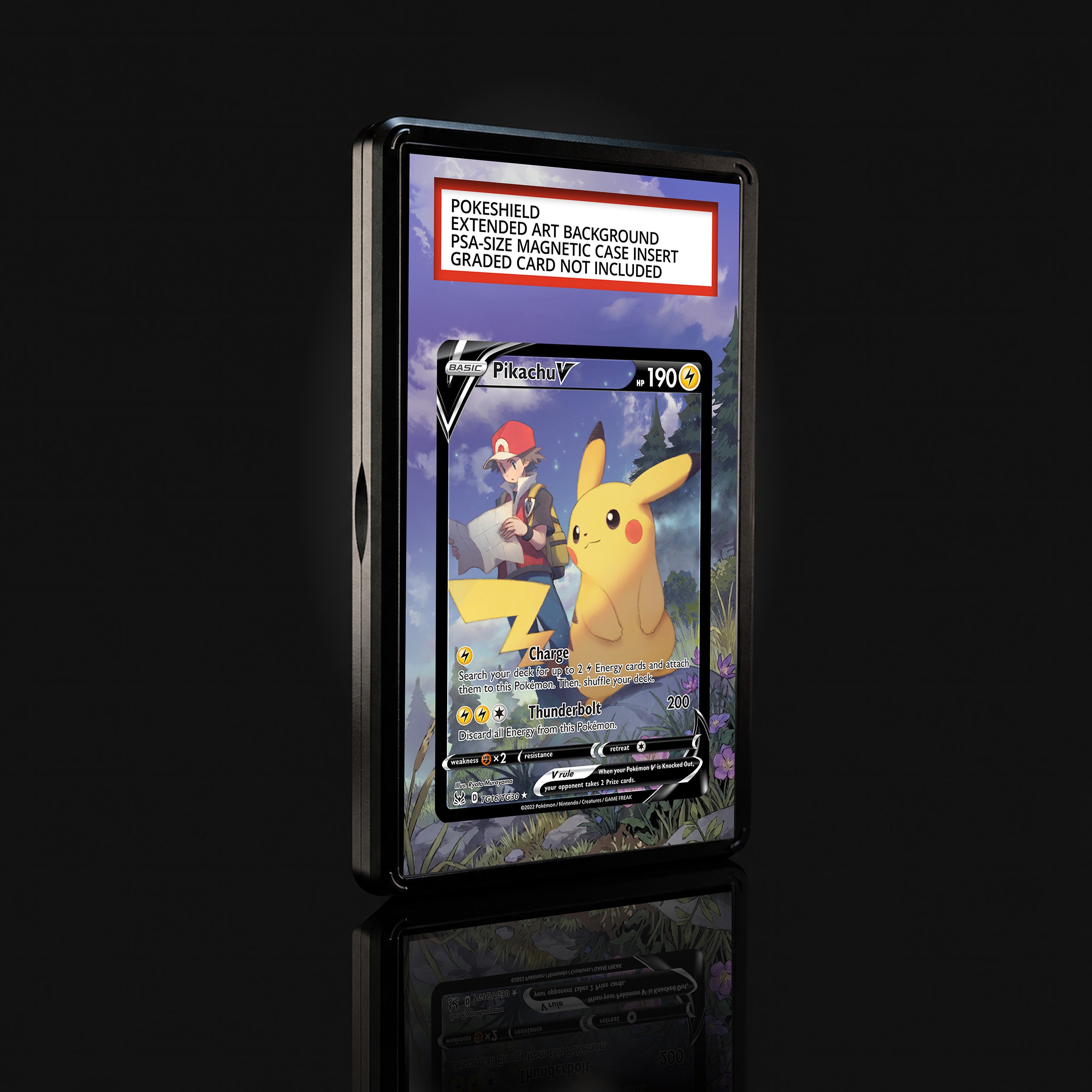 Pikachu V TG16 Extended Art Display