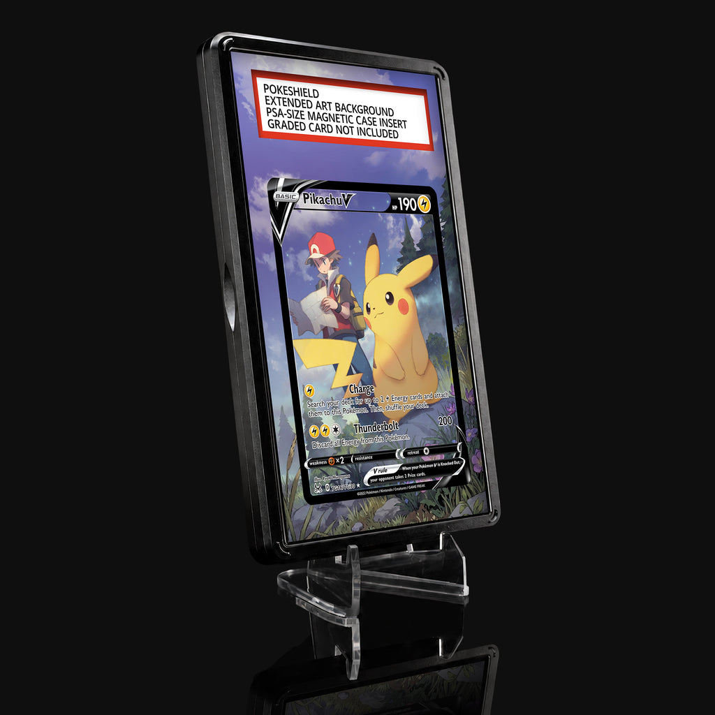 Pikachu V TG16 Extended Art Display