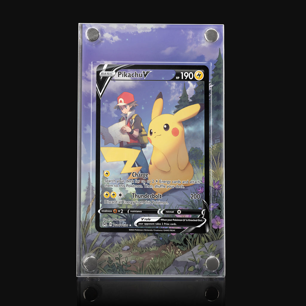 Pikachu V TG16 Extended Art Display