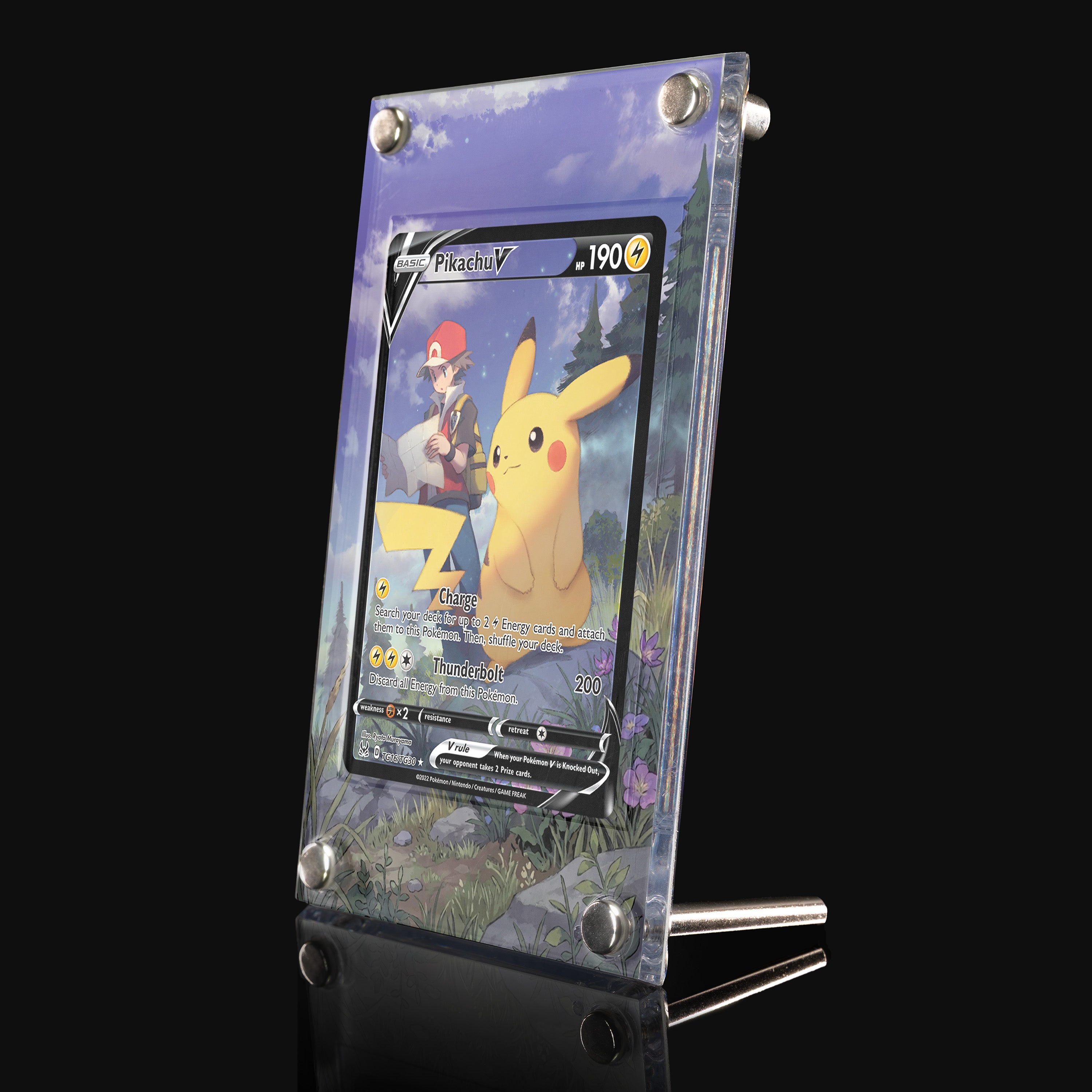 Pikachu V TG16 Extended Art Display