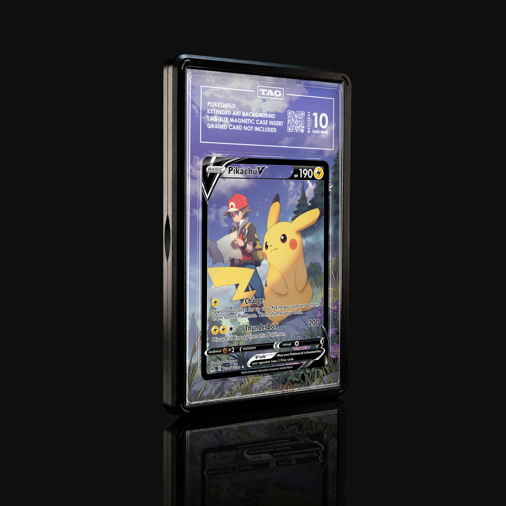Pikachu V TG16 Extended Art Display
