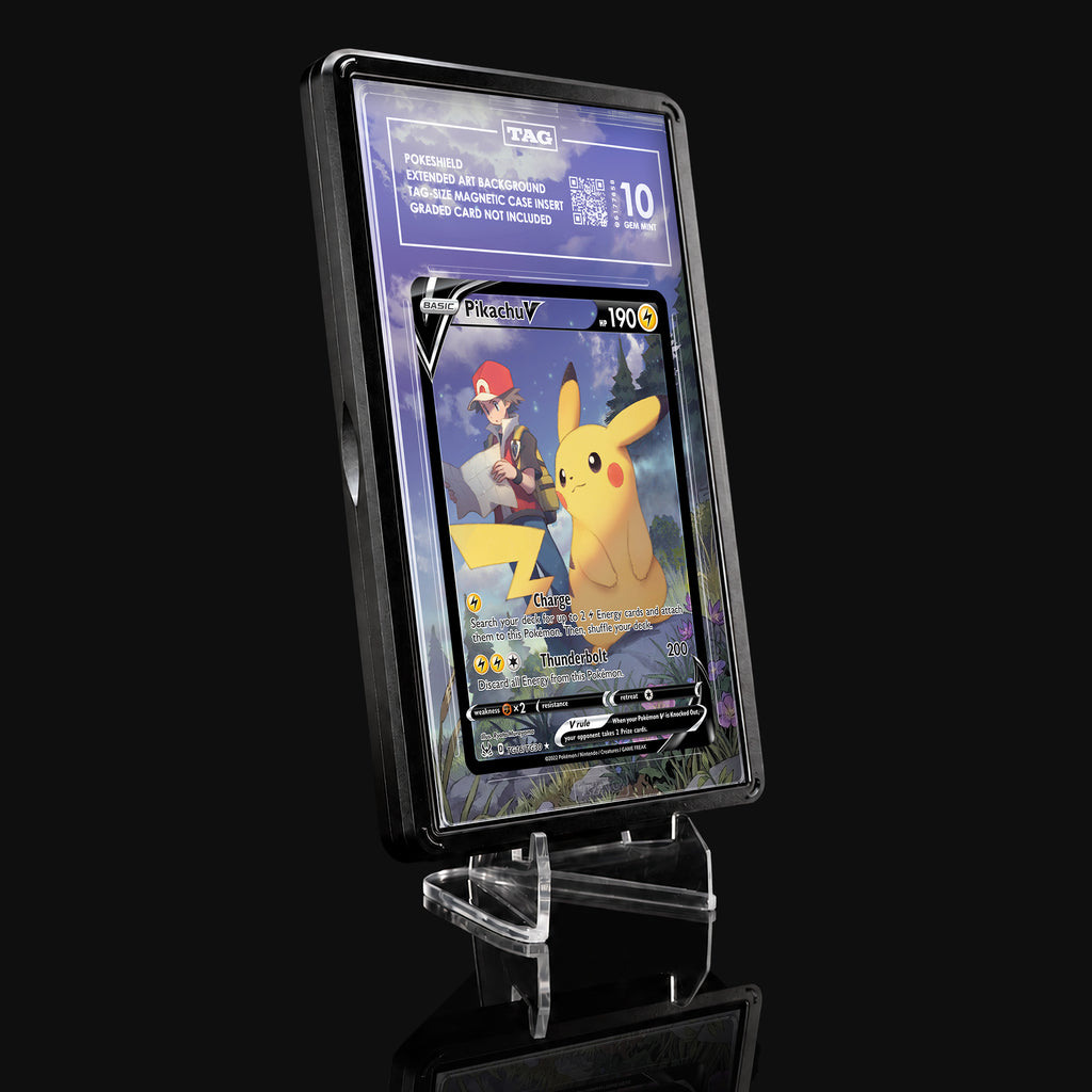 Pikachu V TG16 Extended Art Display