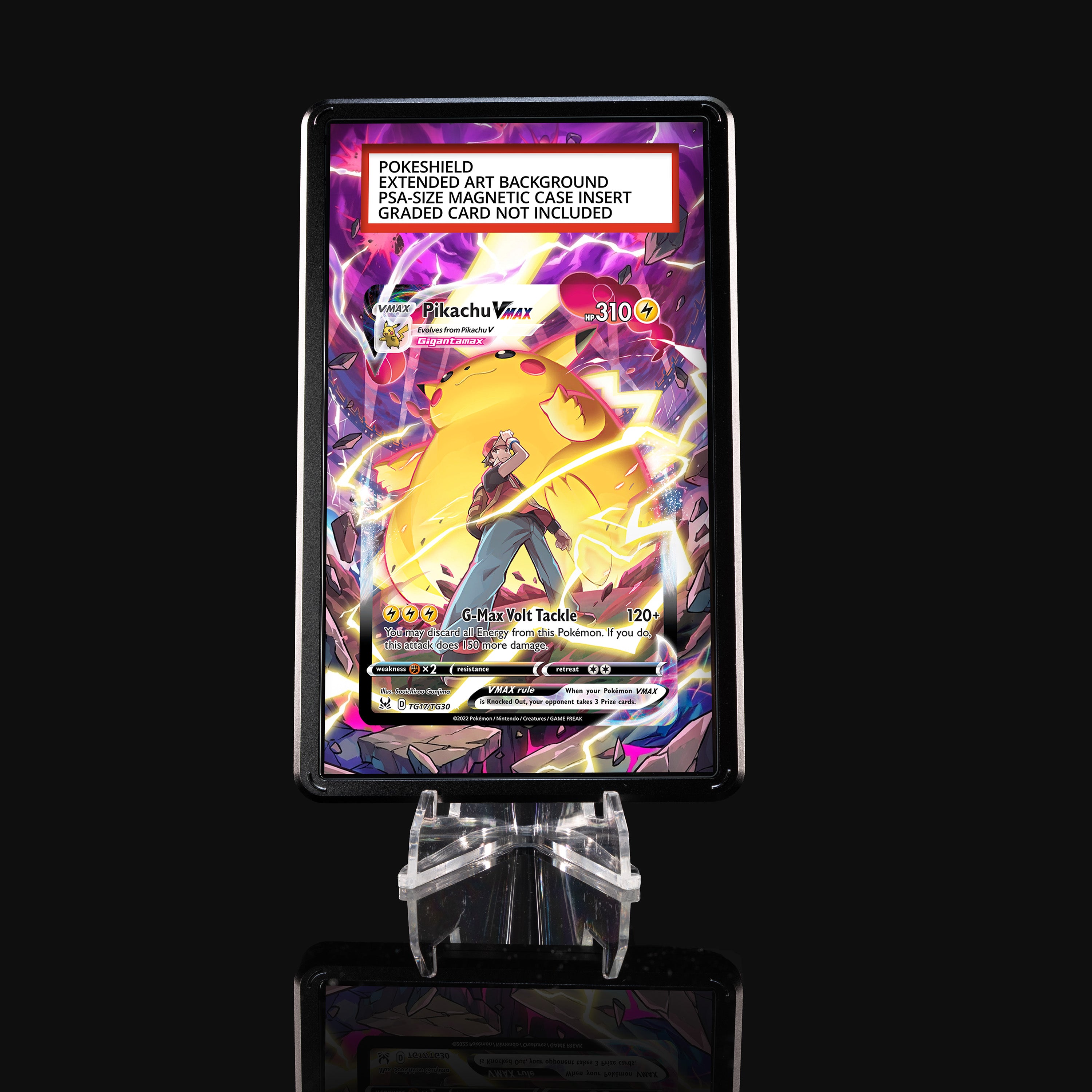 Pikachu VMAX TG17 Extended Art Display