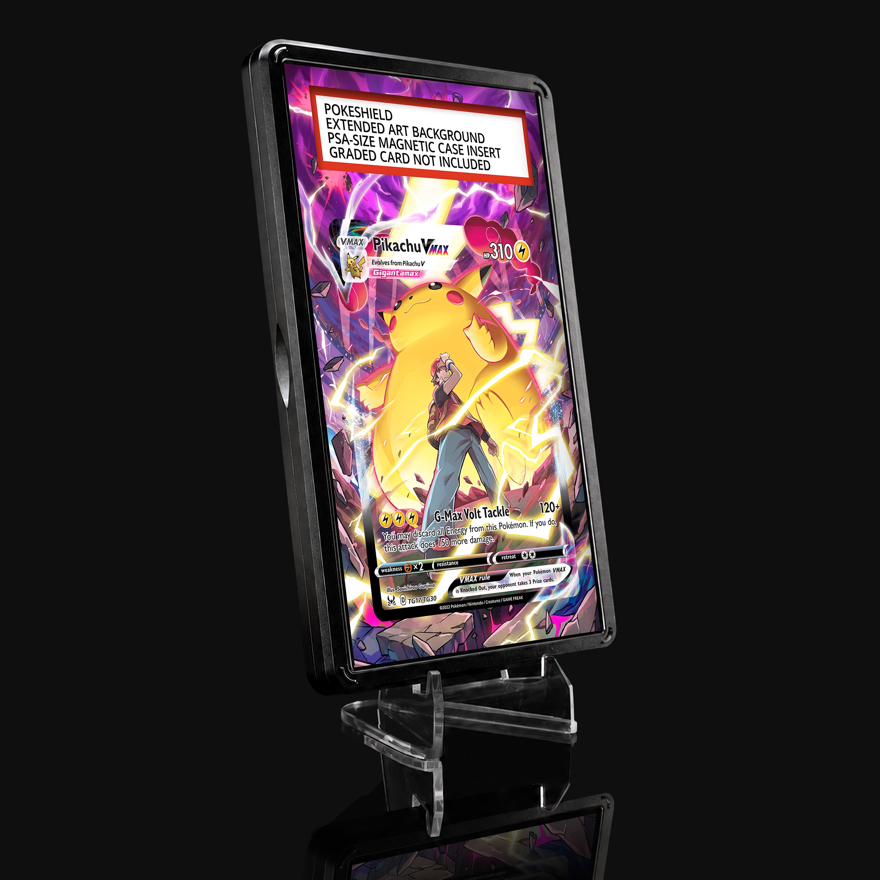 Pikachu VMAX TG17 Extended Art Display