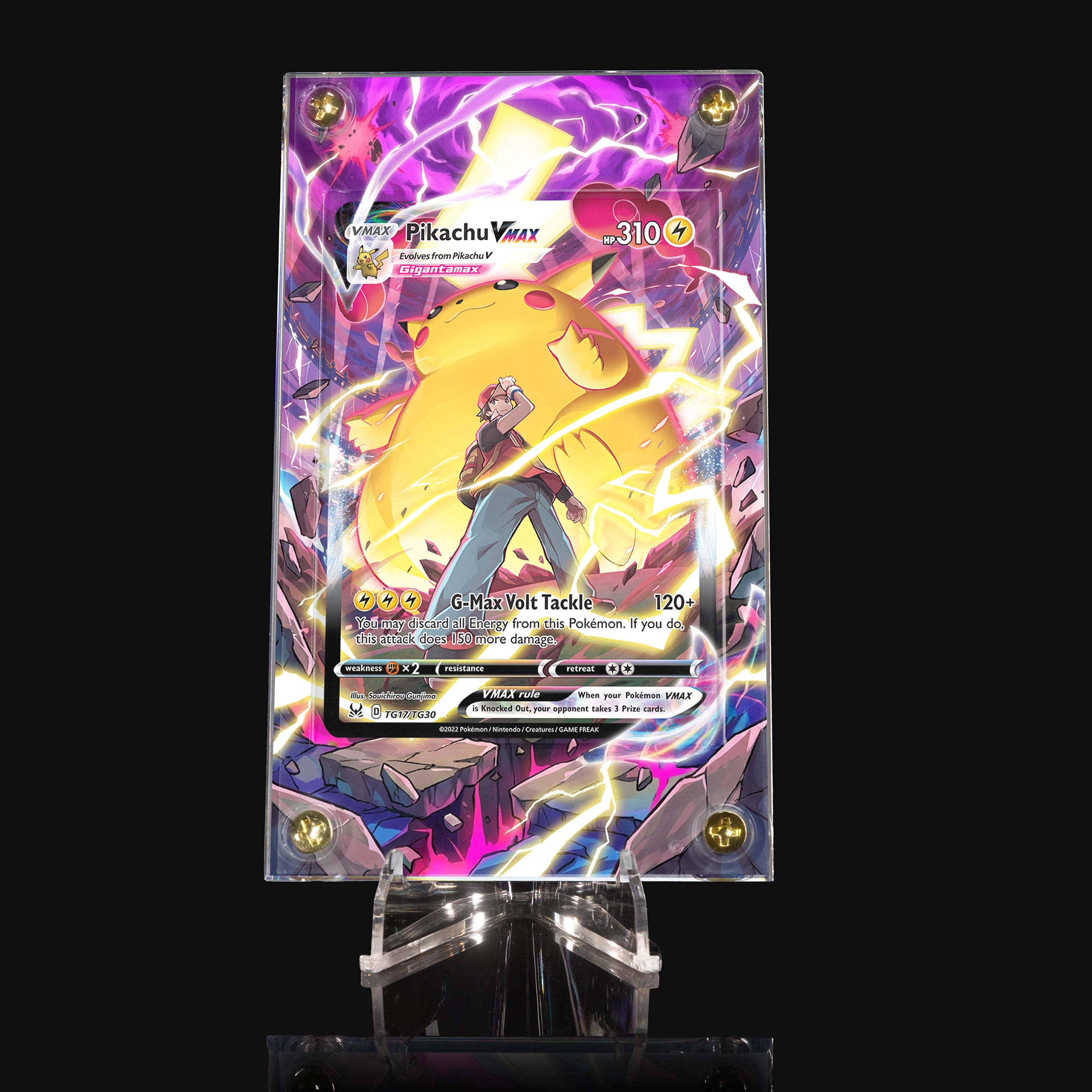 Pikachu VMAX TG17 Extended Art Display