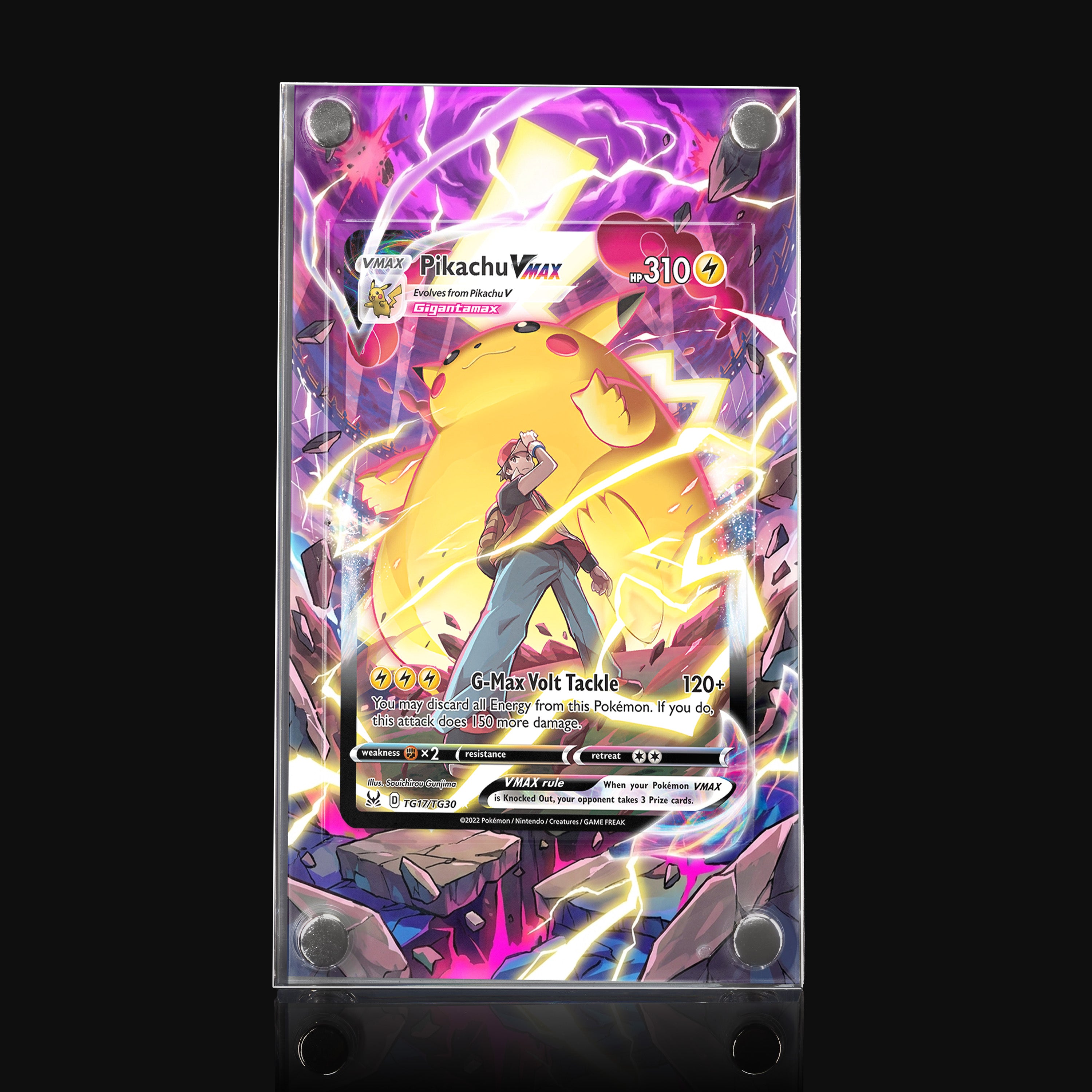 Pikachu VMAX TG17 Extended Art Display