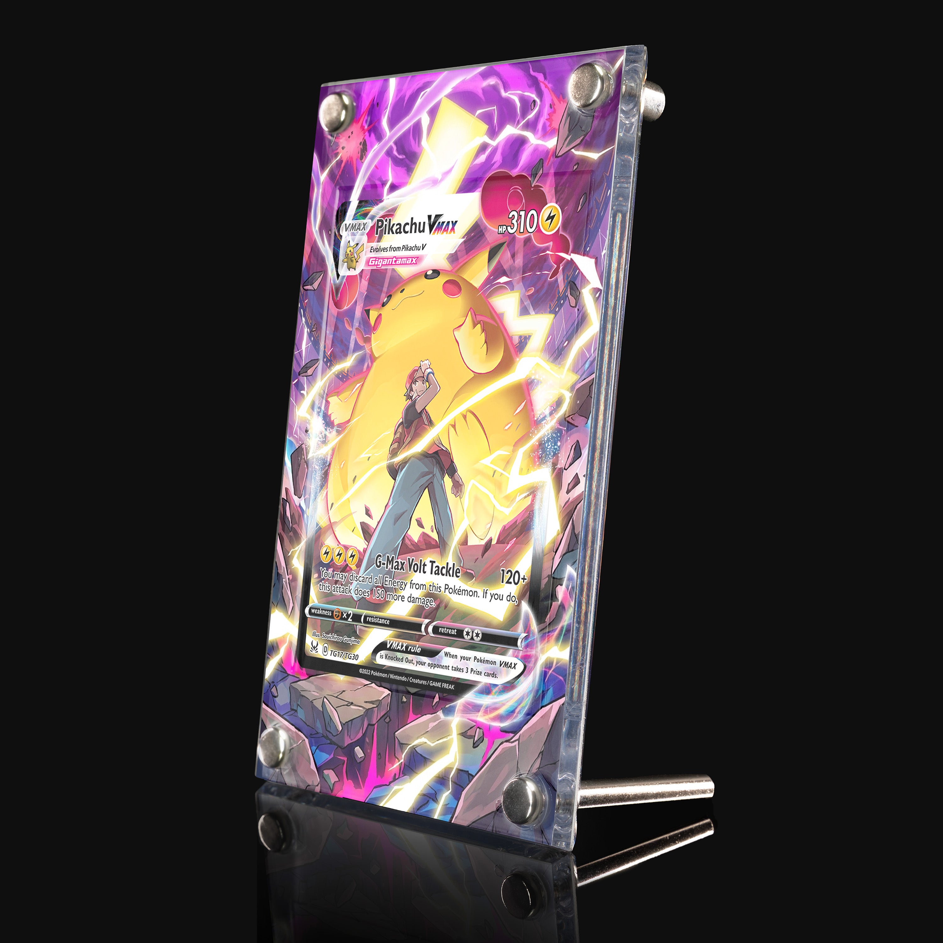 Pikachu VMAX TG17 Extended Art Display