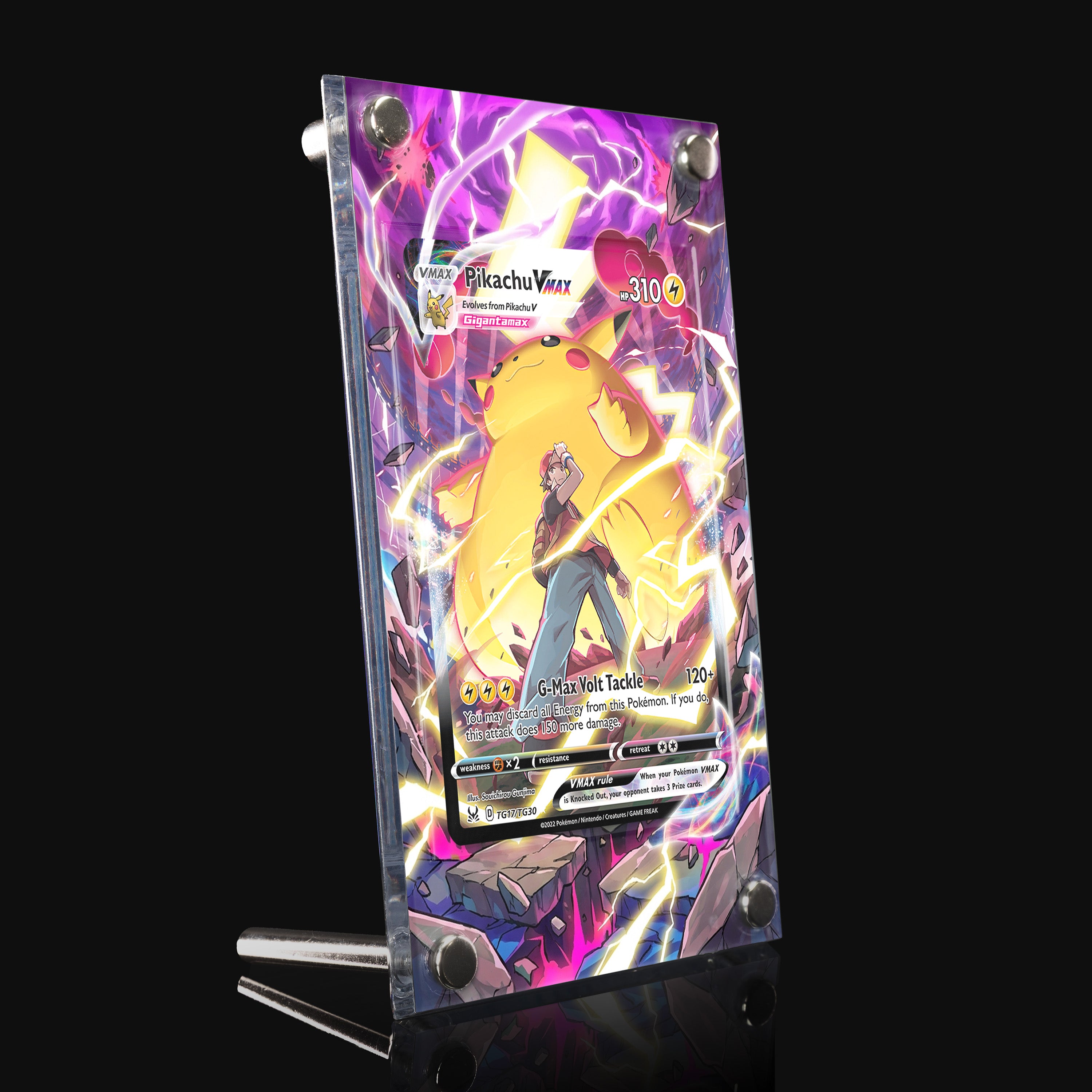 Pikachu VMAX TG17 Extended Art Display