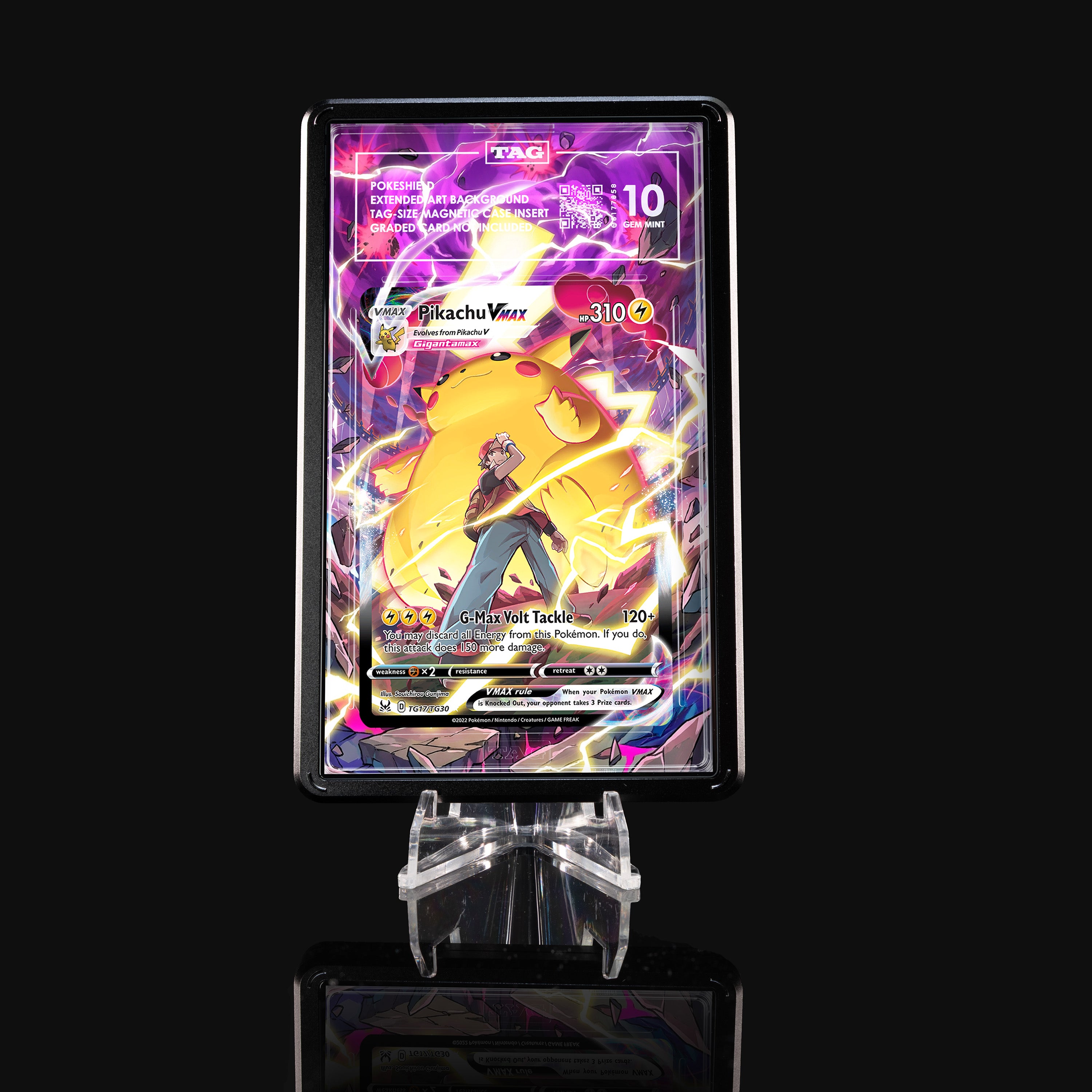 Pikachu VMAX TG17 Extended Art Display