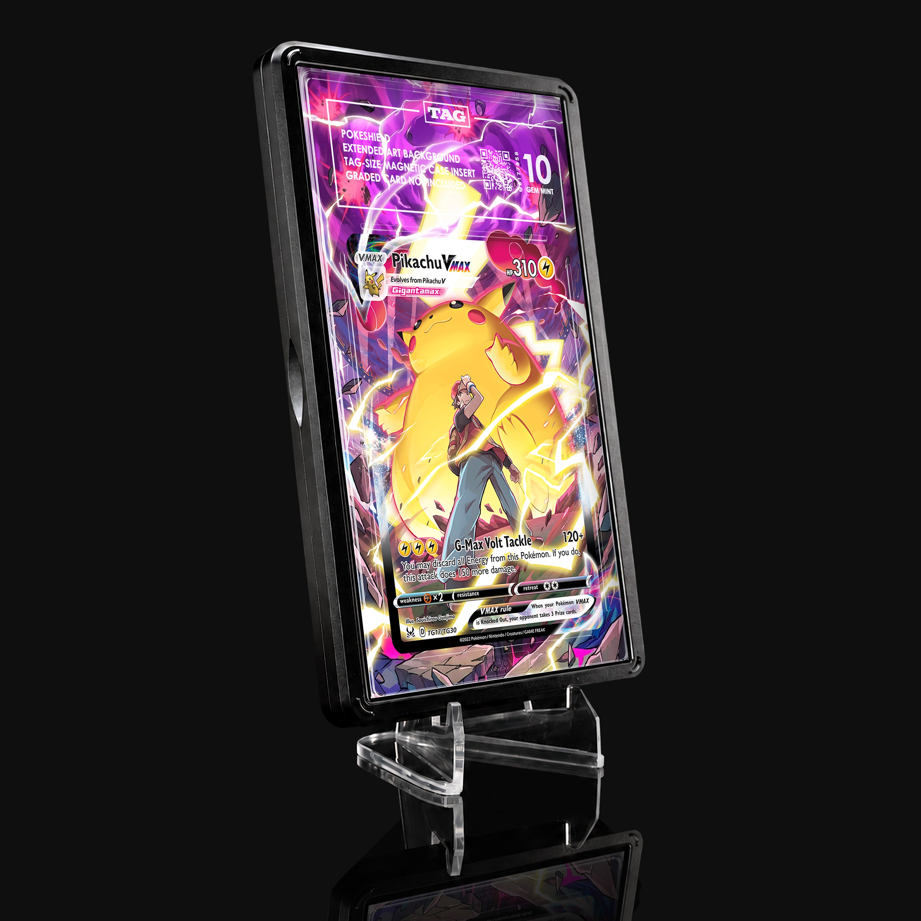 Pikachu VMAX TG17 Extended Art Display