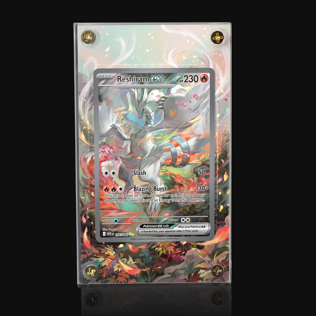 Reshiram ex 166 Extended Art Display