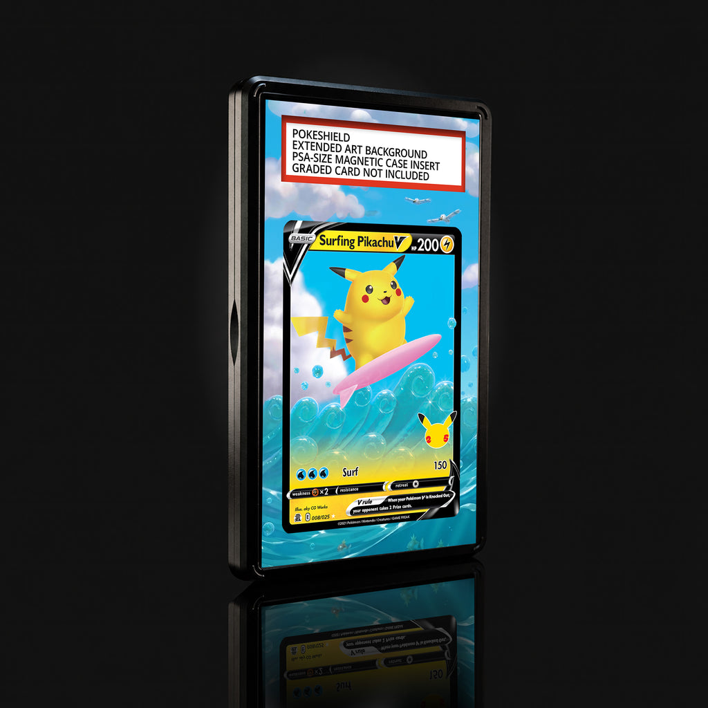 Surfing Pikachu V 008 Extended Art Display