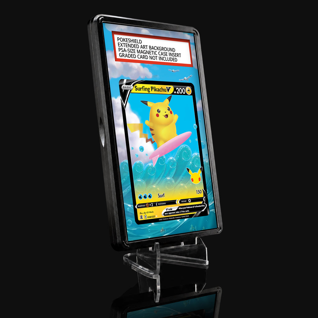 Surfing Pikachu V 008 Extended Art Display