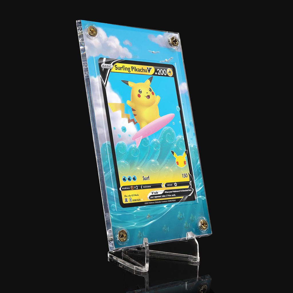 Surfing Pikachu V 008 Extended Art Display