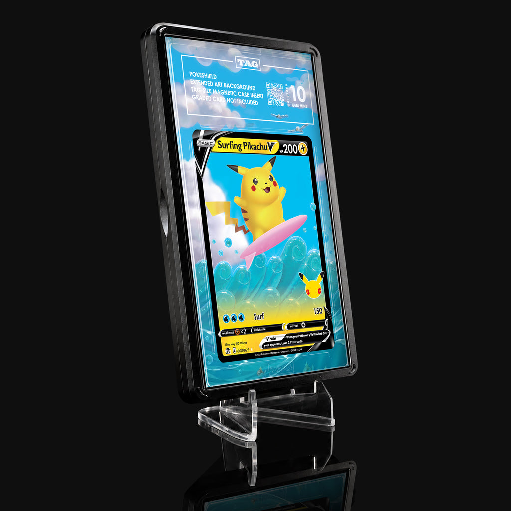 Surfing Pikachu V 008 Extended Art Display