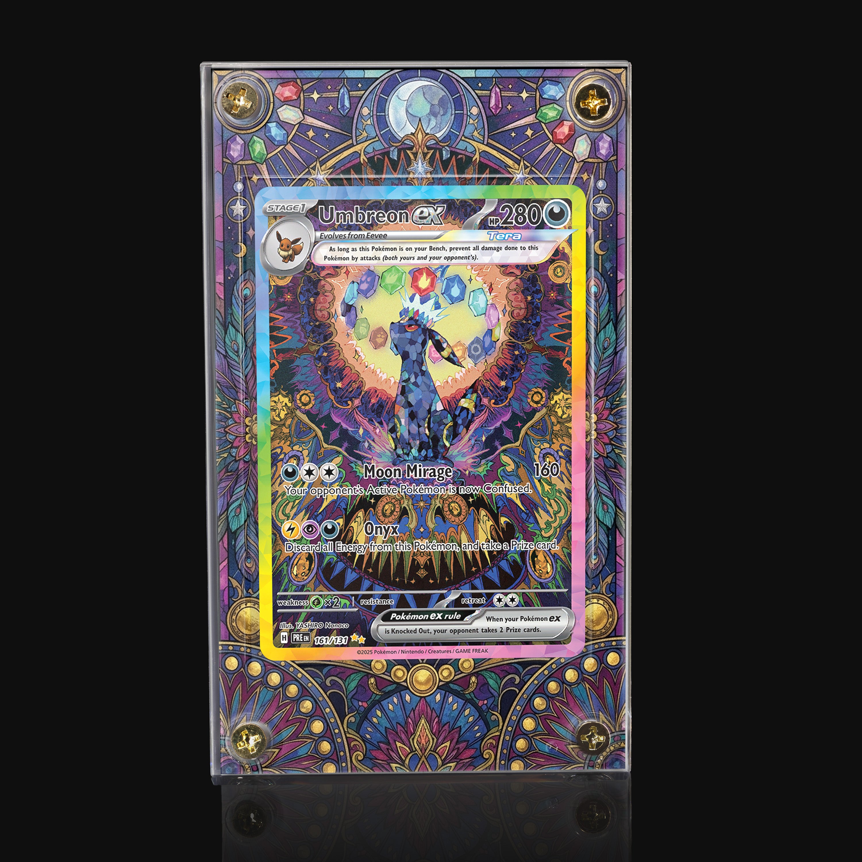 Umbreon ex 161 Tera Extended Art Display