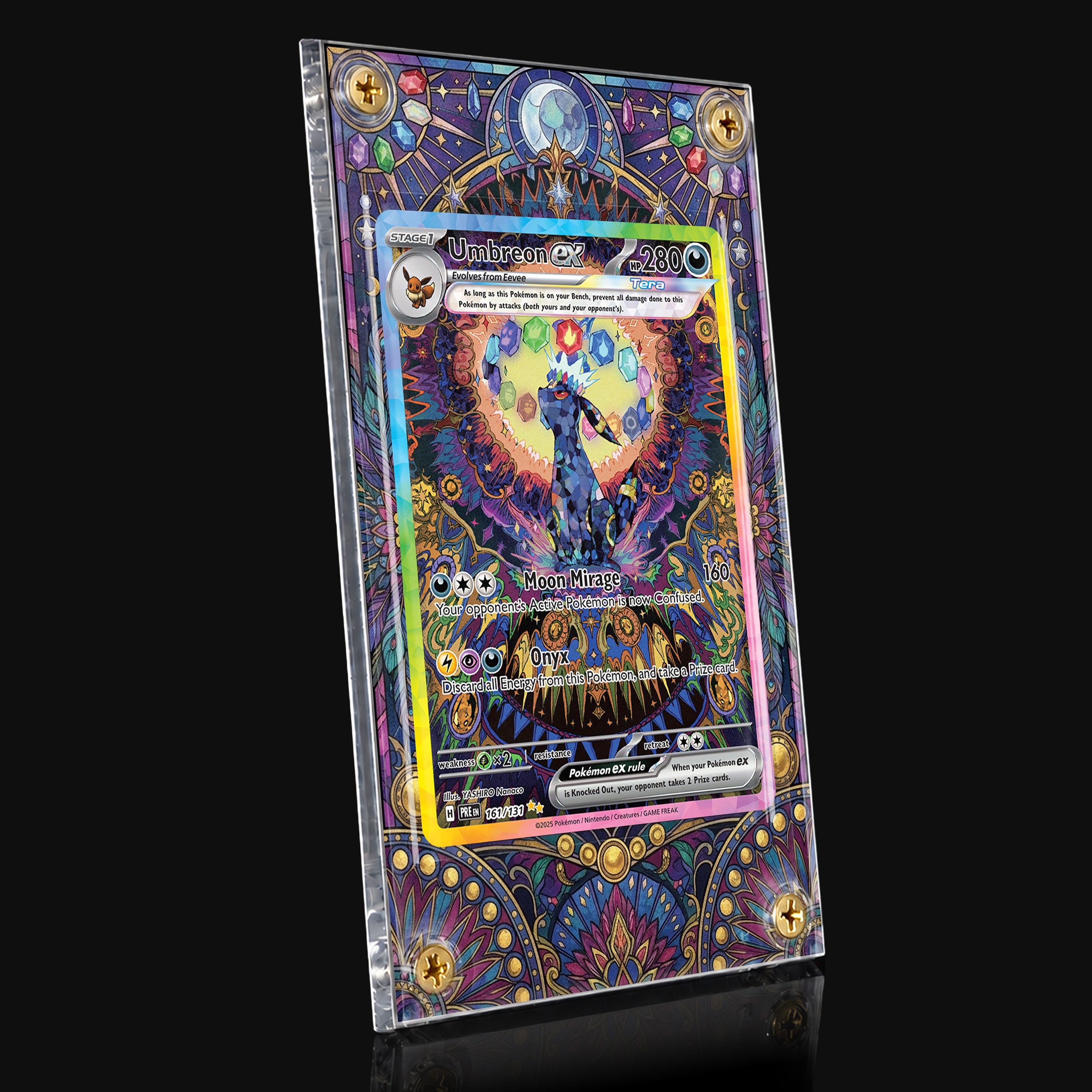 Umbreon ex 161 Tera Extended Art Display