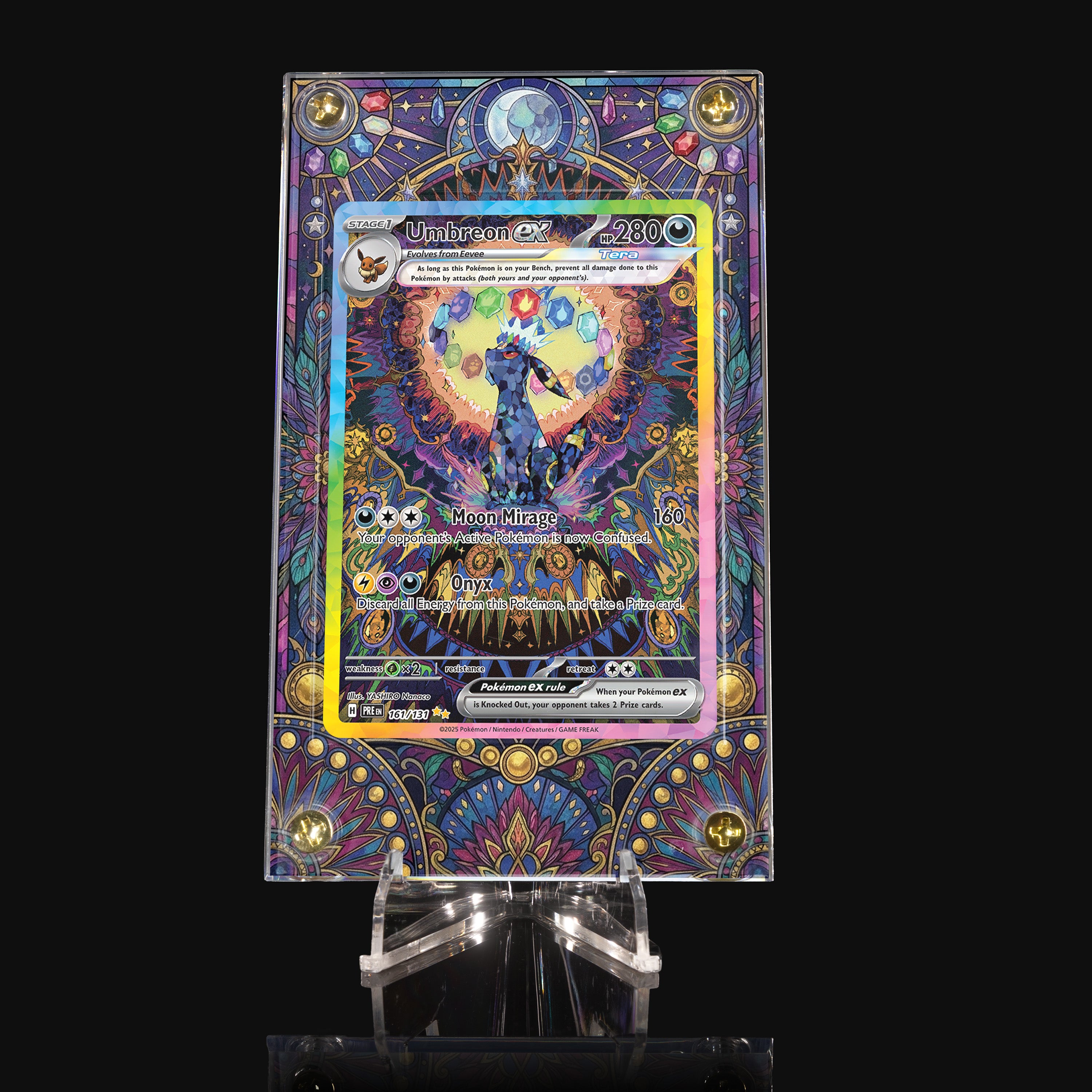 Umbreon ex 161 Tera Extended Art Display