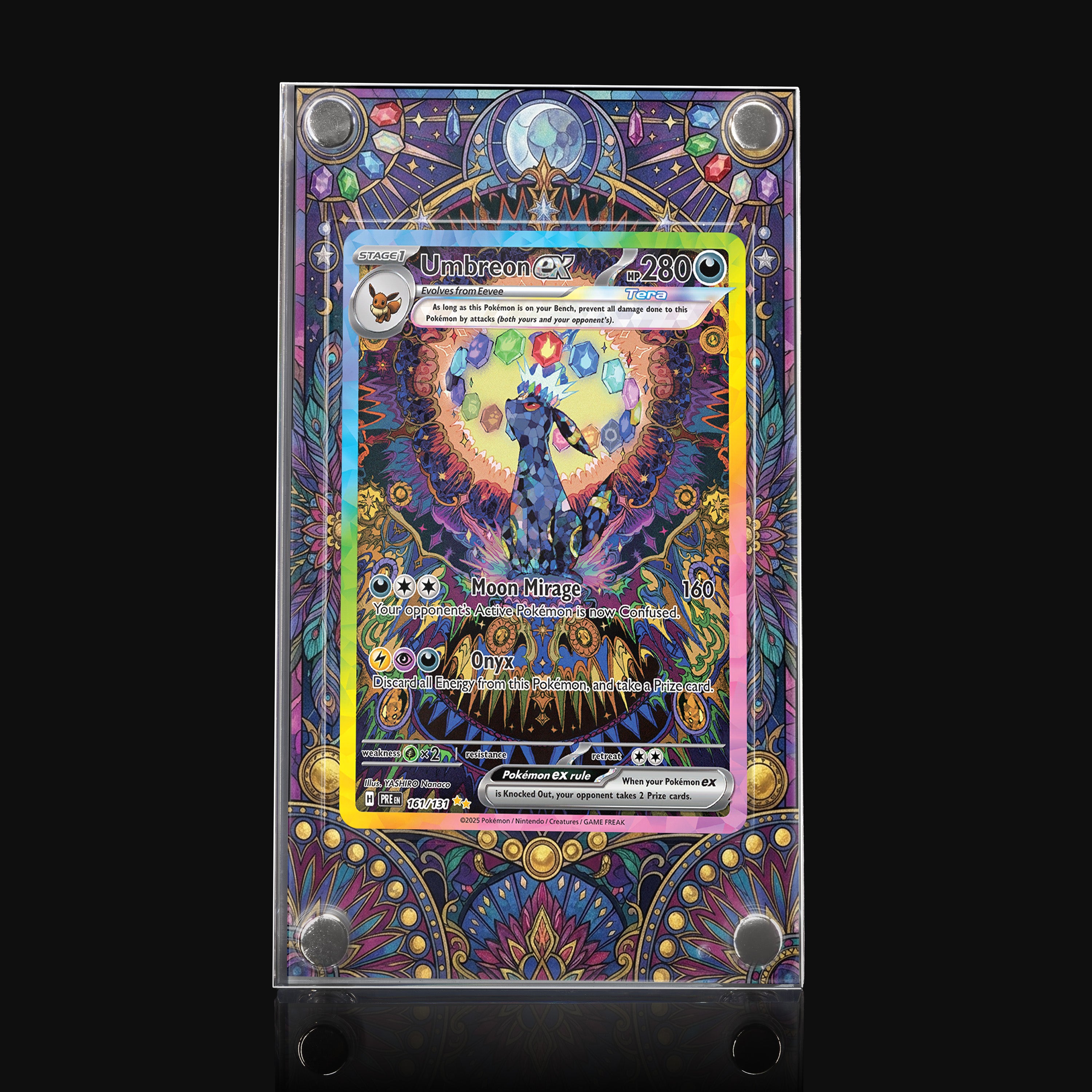 Umbreon ex 161 Tera Extended Art Display