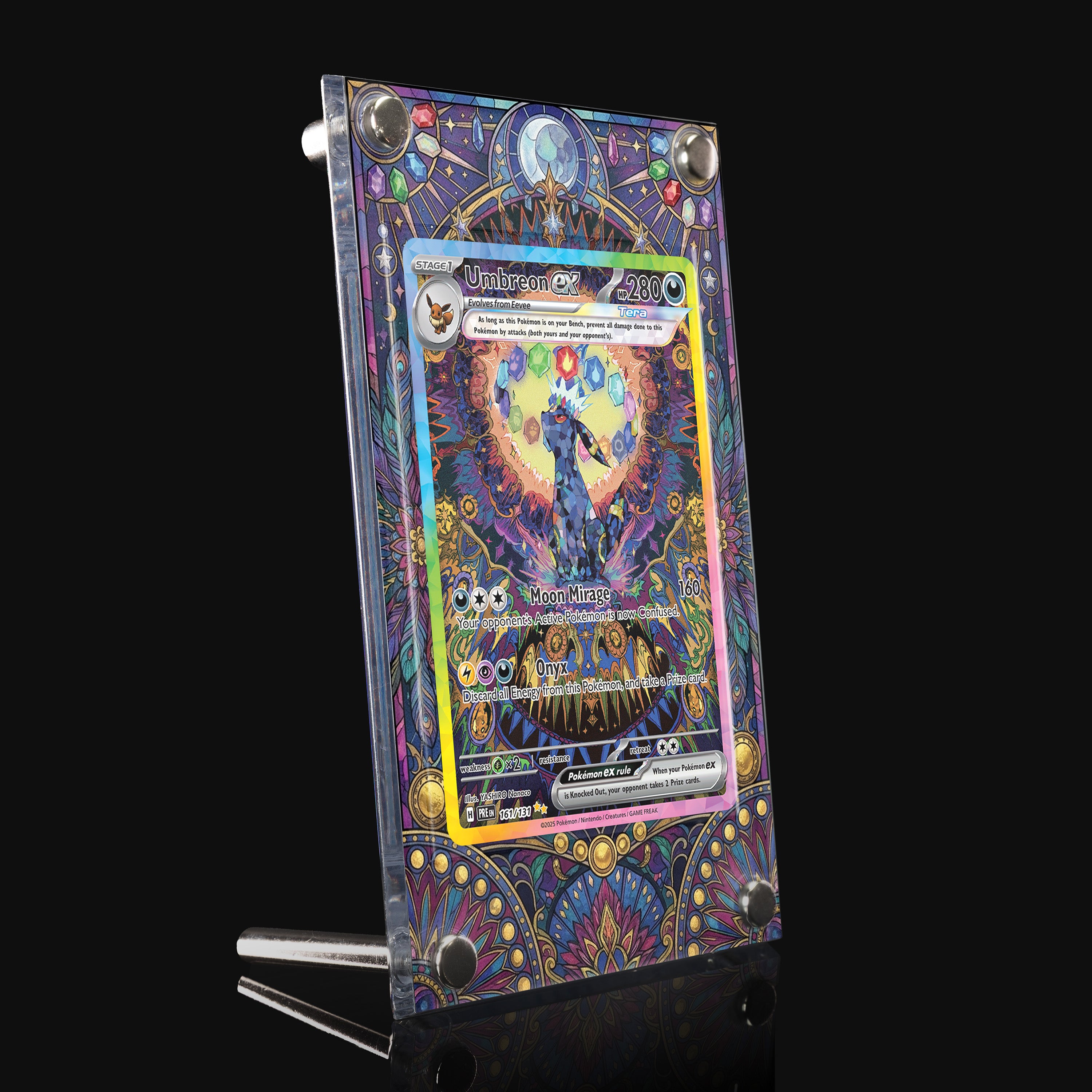 Umbreon ex 161 Tera Extended Art Display