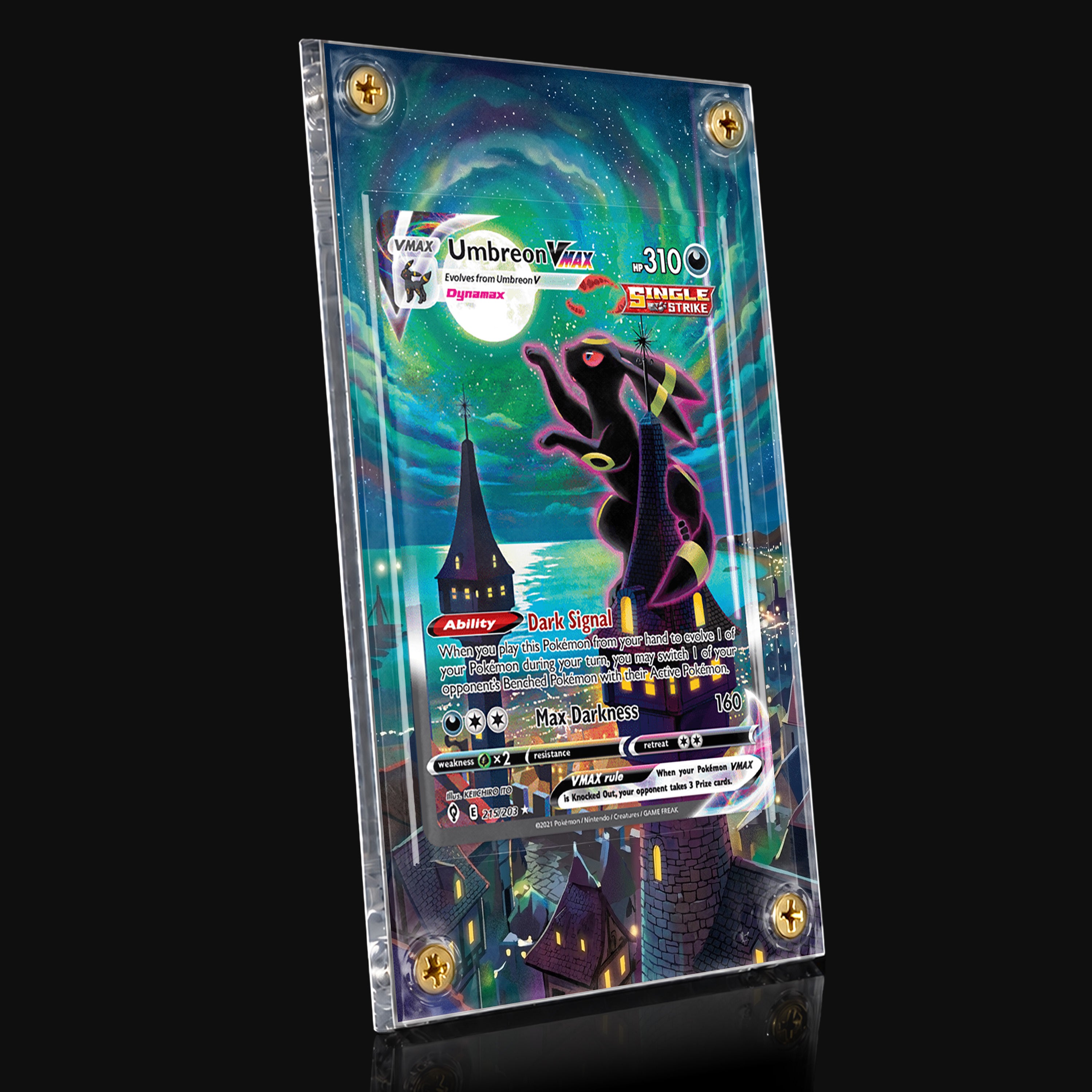 Umbreon VMAX 215 Extended Art Display