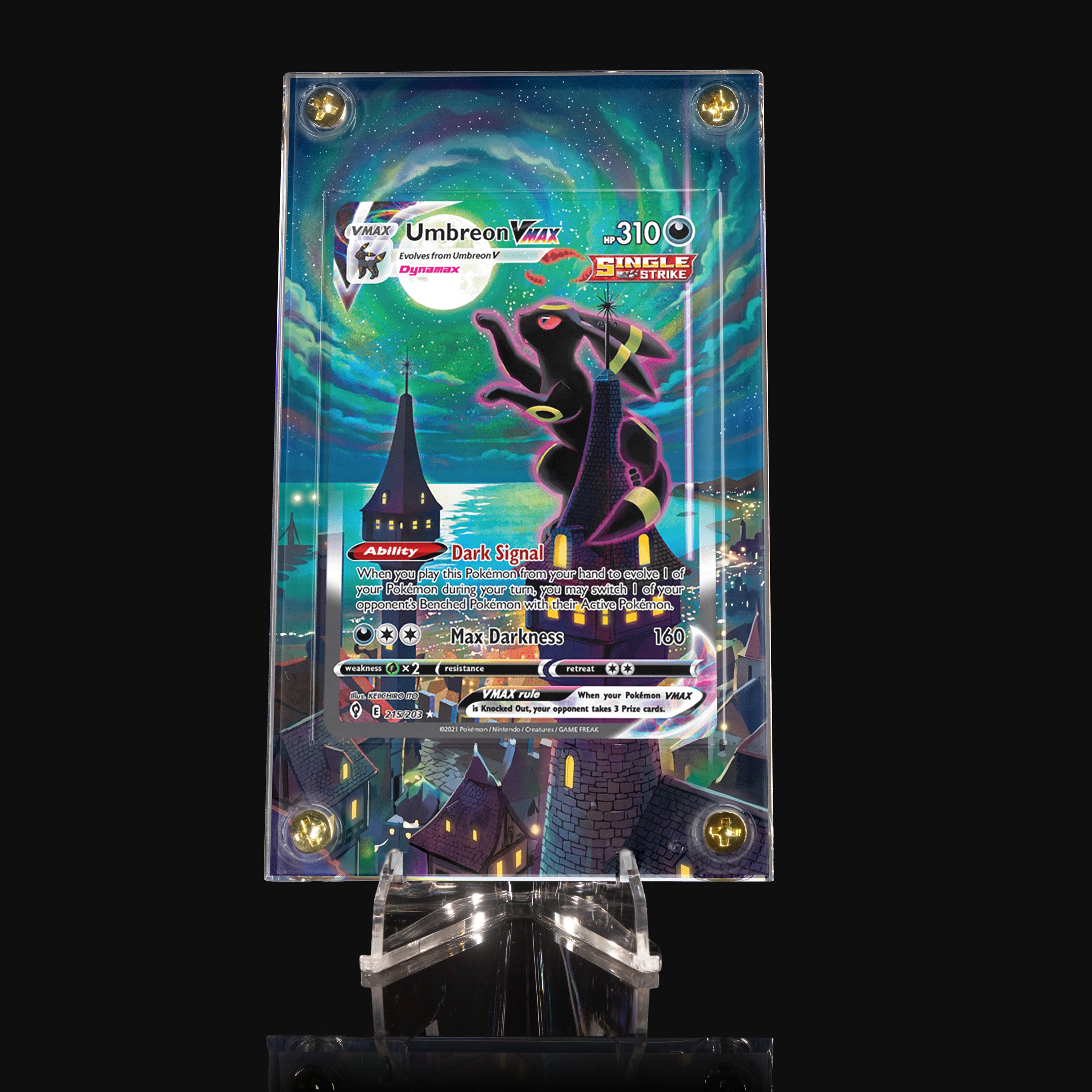 Umbreon VMAX 215 Extended Art Display