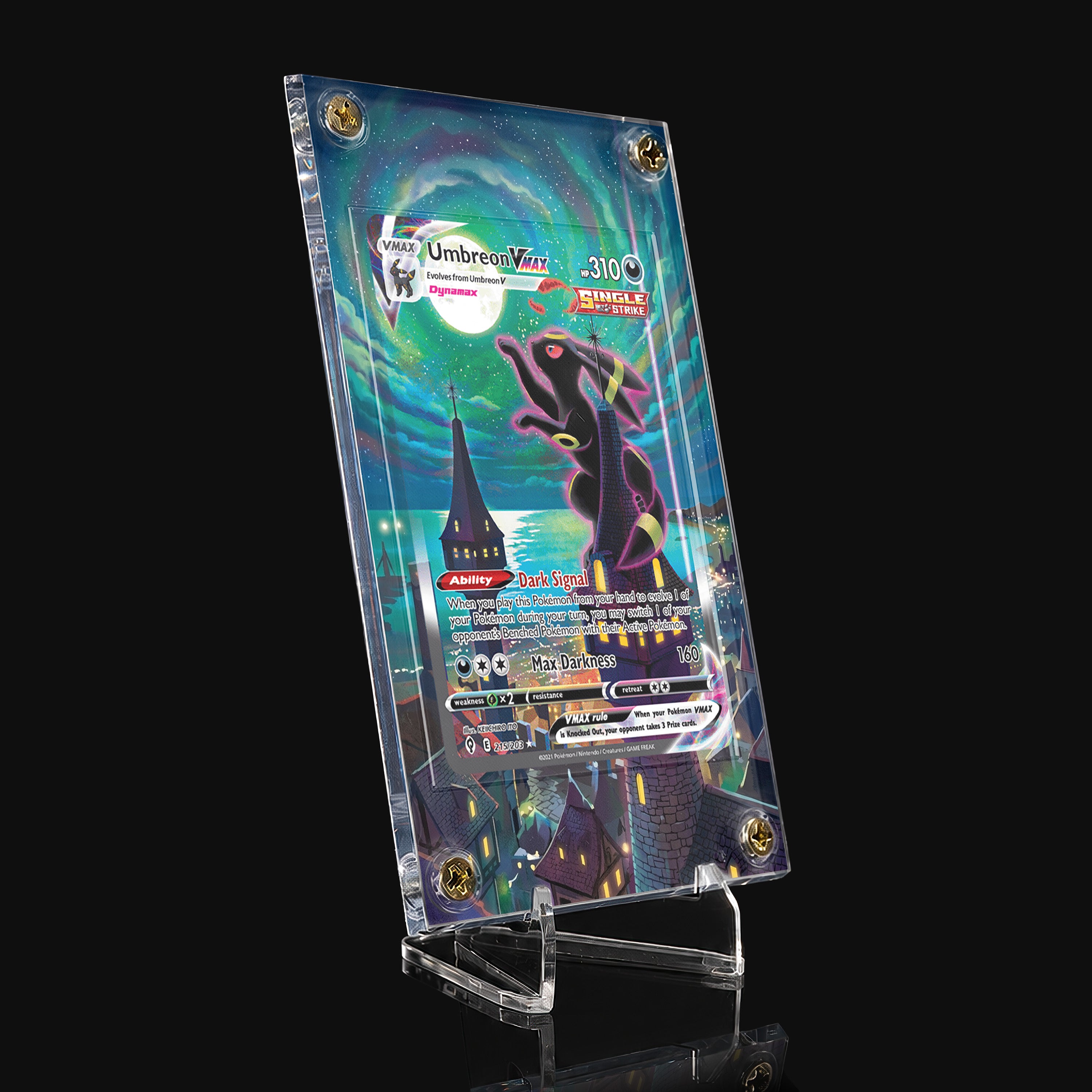 Umbreon VMAX 215 Extended Art Display