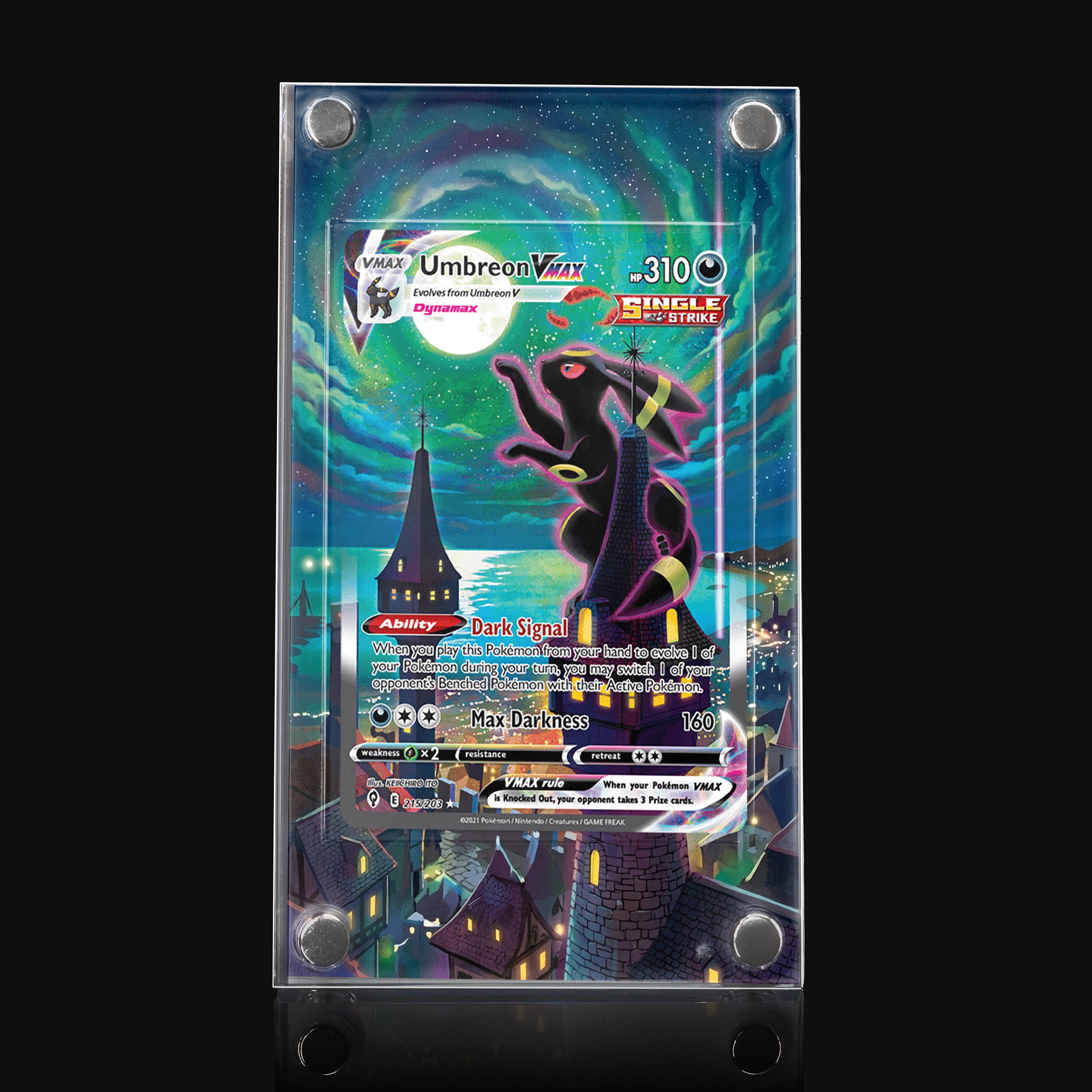 Umbreon VMAX 215 Extended Art Display