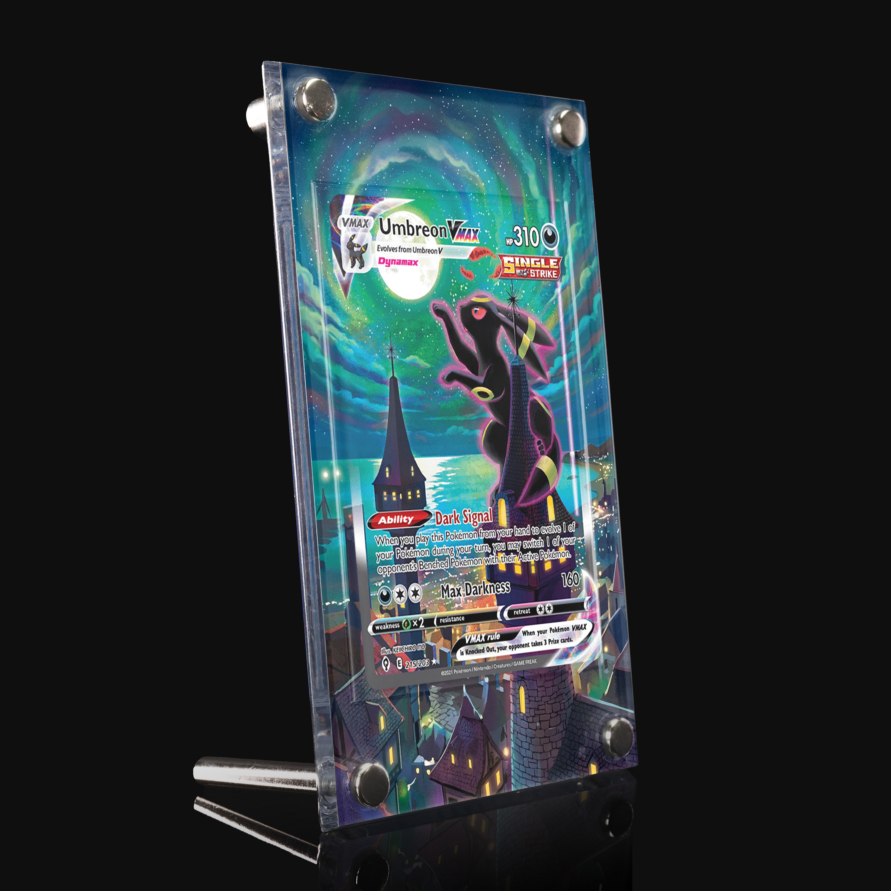 Umbreon VMAX 215 Extended Art Display