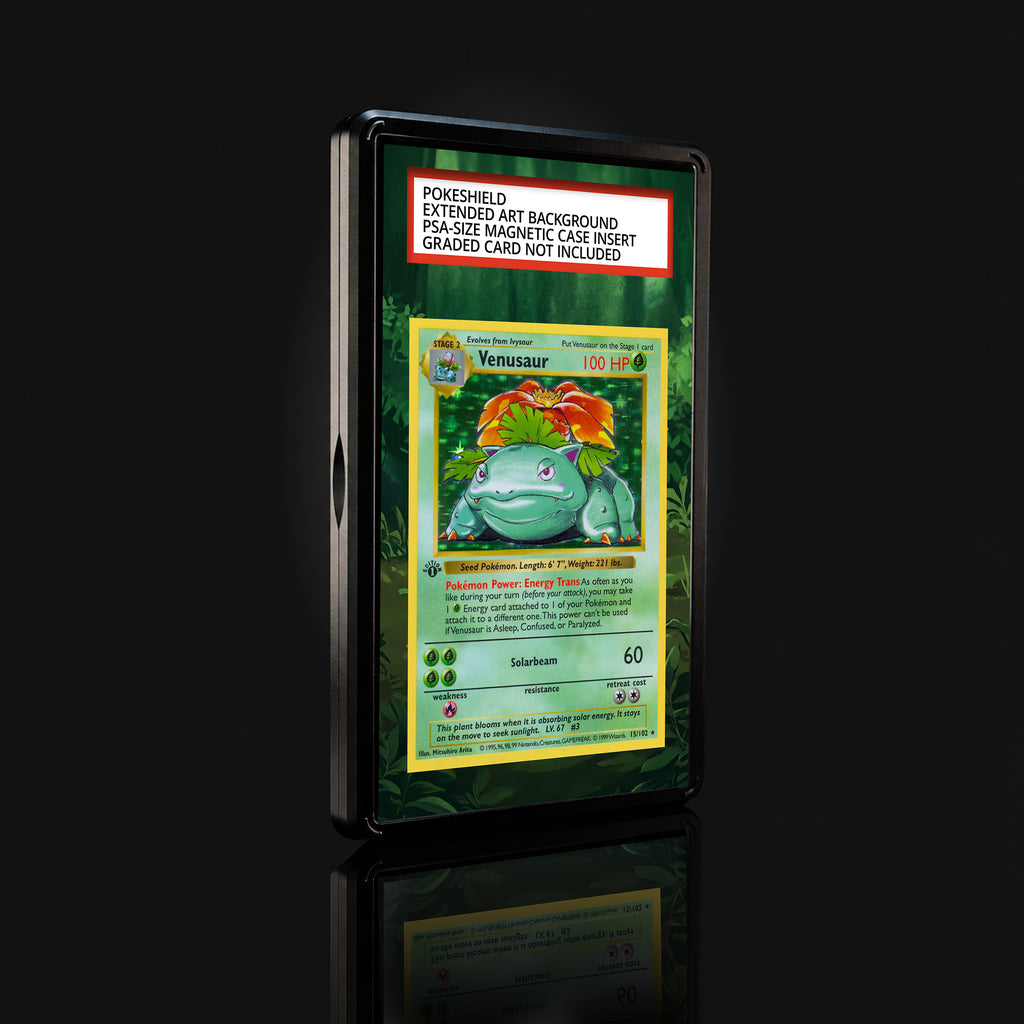 Venusaur 15/102 Base Set Extended Art Display