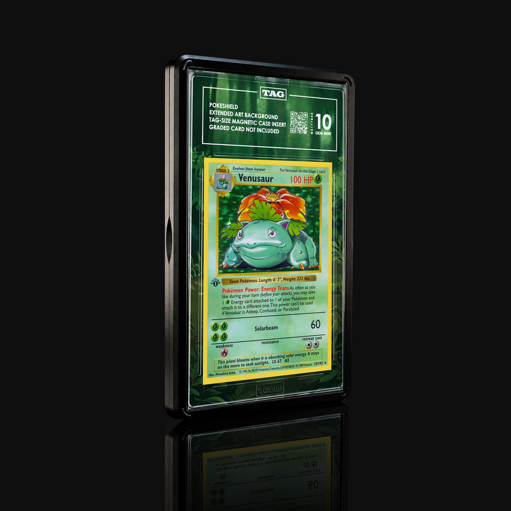 Venusaur 15/102 Base Set Extended Art Display