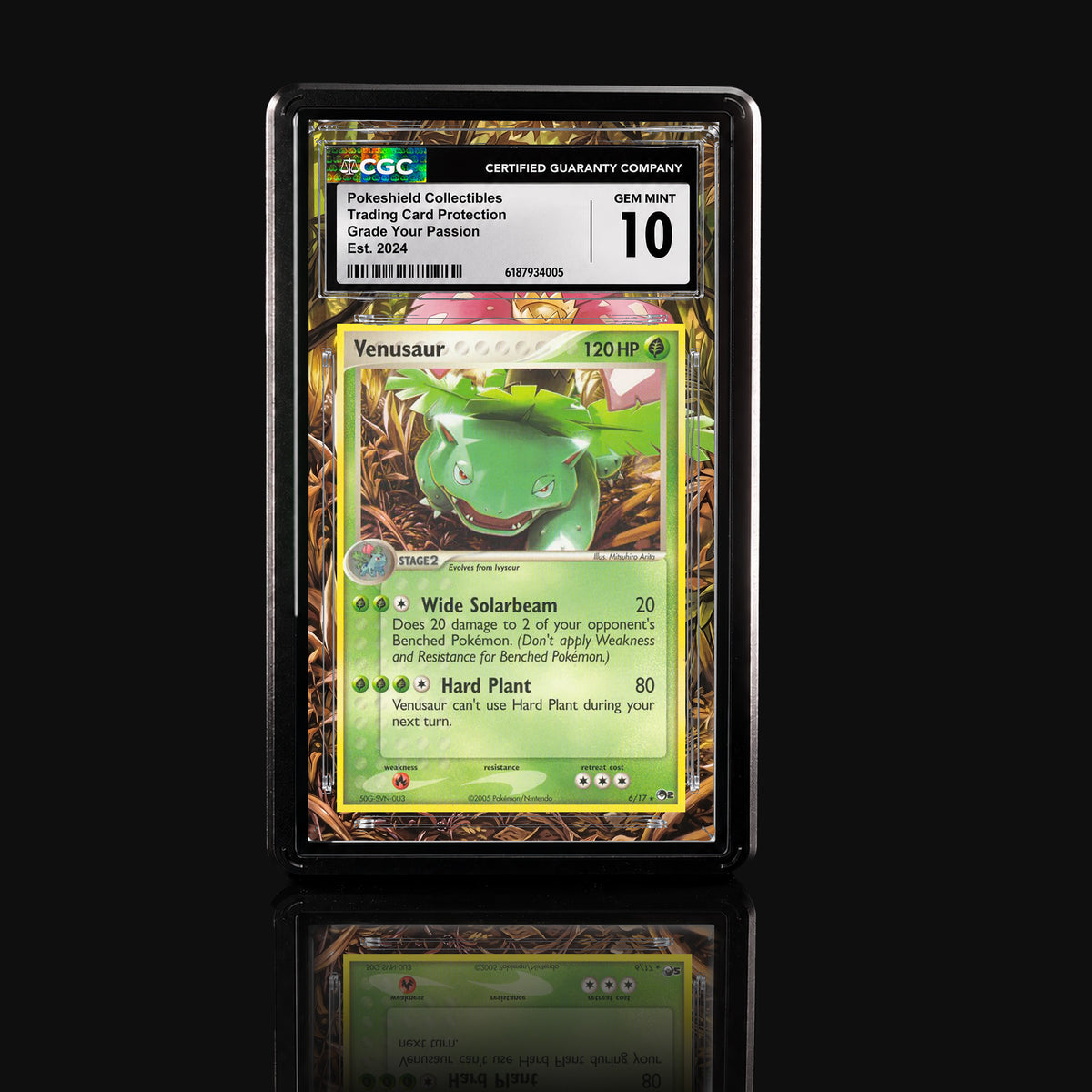 Venusaur 6/17 POP Series 2 Extended Art Display