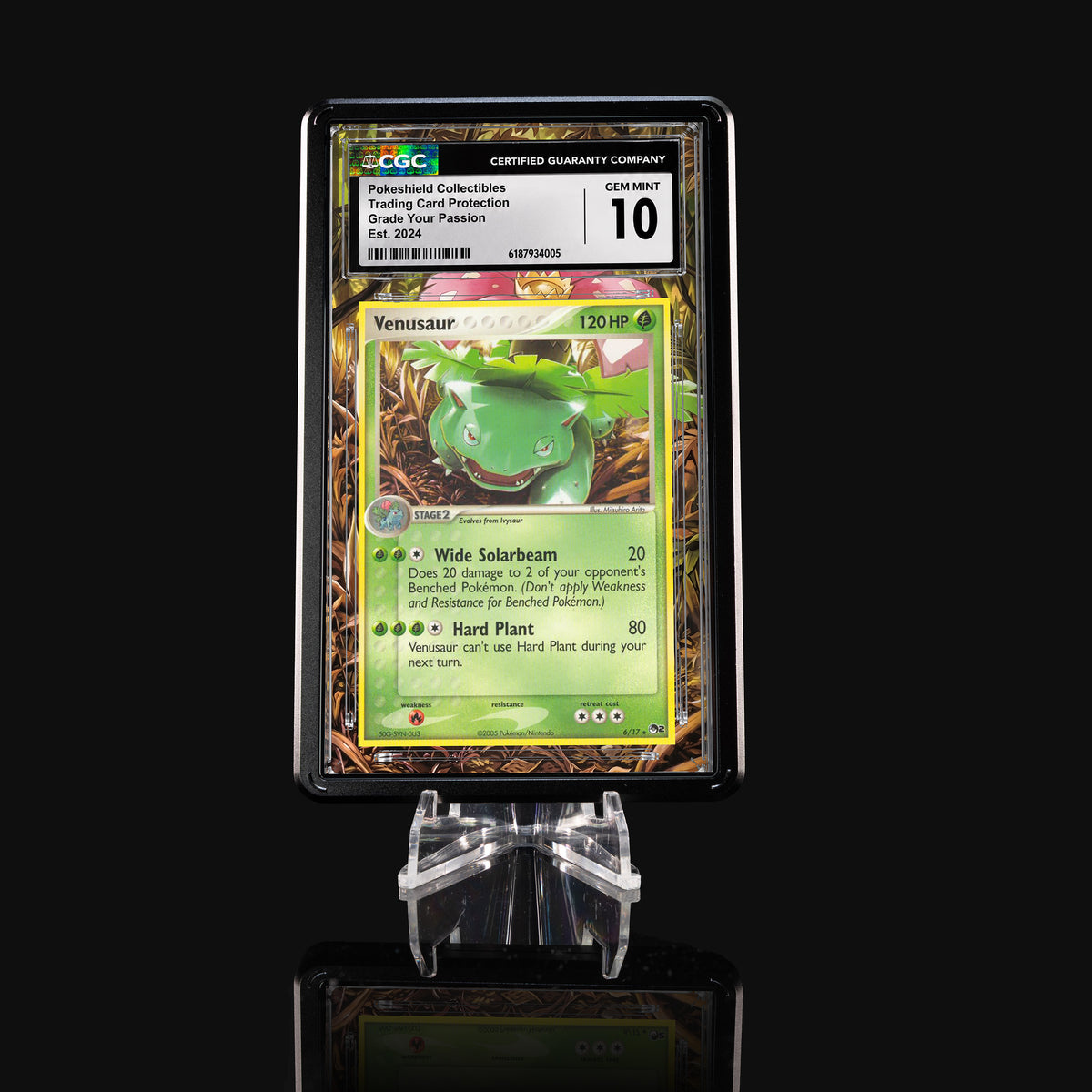 Venusaur 6/17 POP Series 2 Extended Art Display