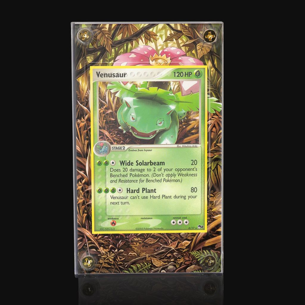 Venusaur 6/17 POP Series 2 Extended Art Display
