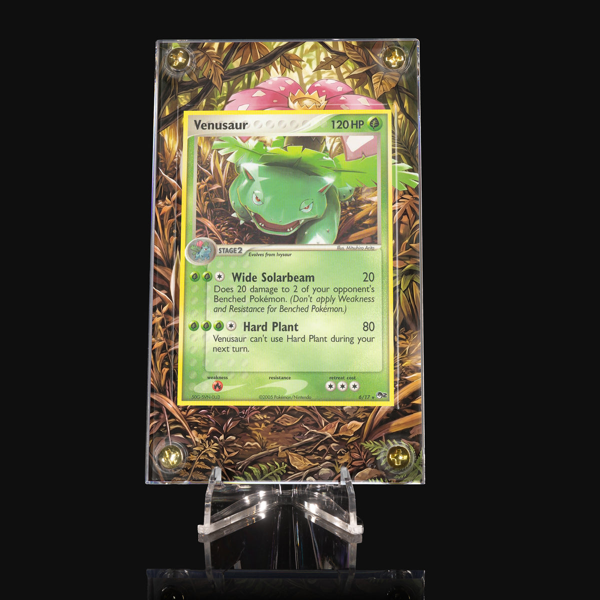 Venusaur 6/17 POP Series 2 Extended Art Display