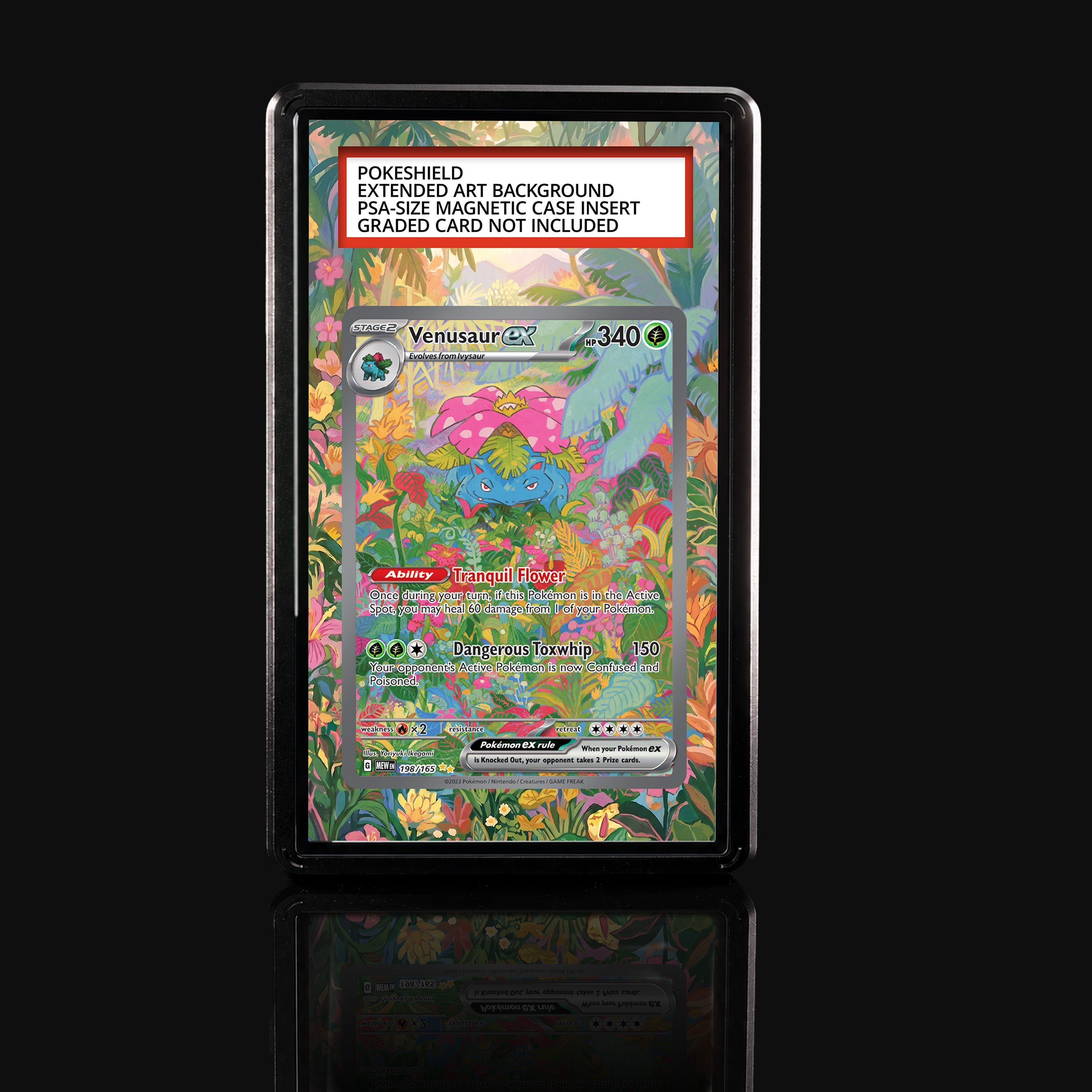 Venusaur ex 198 Extended Art Display