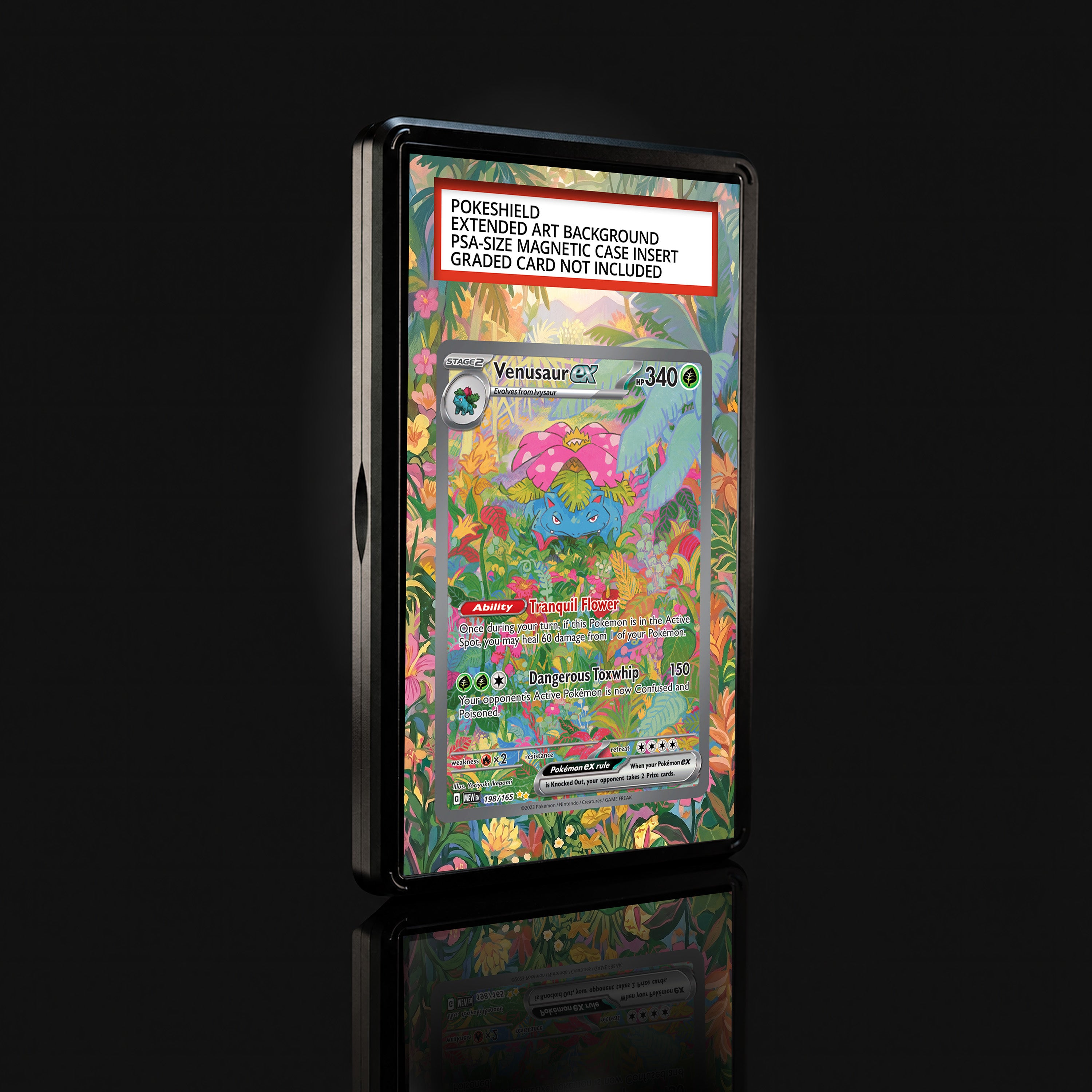 Venusaur ex 198 Extended Art Display