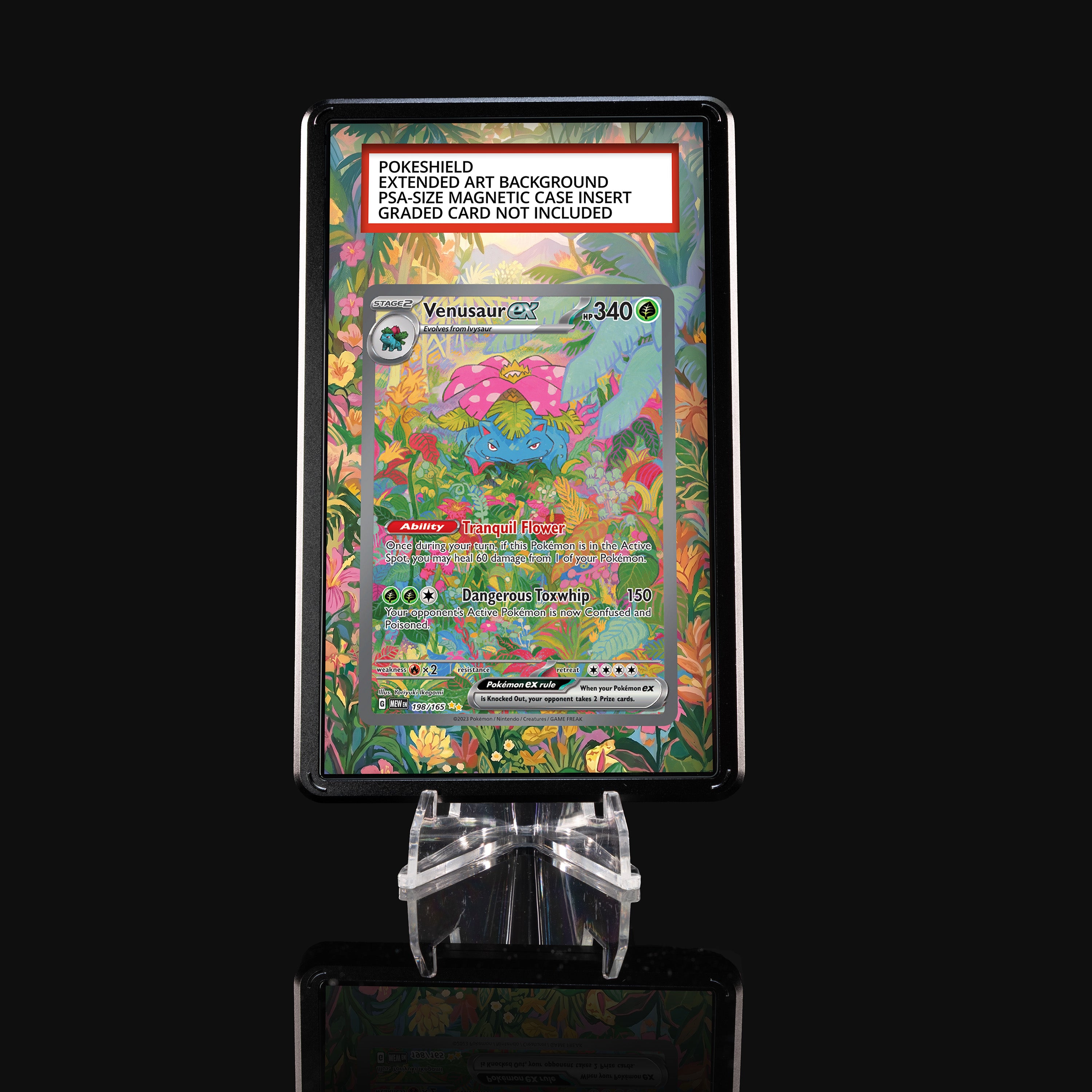 Venusaur ex 198 Extended Art Display