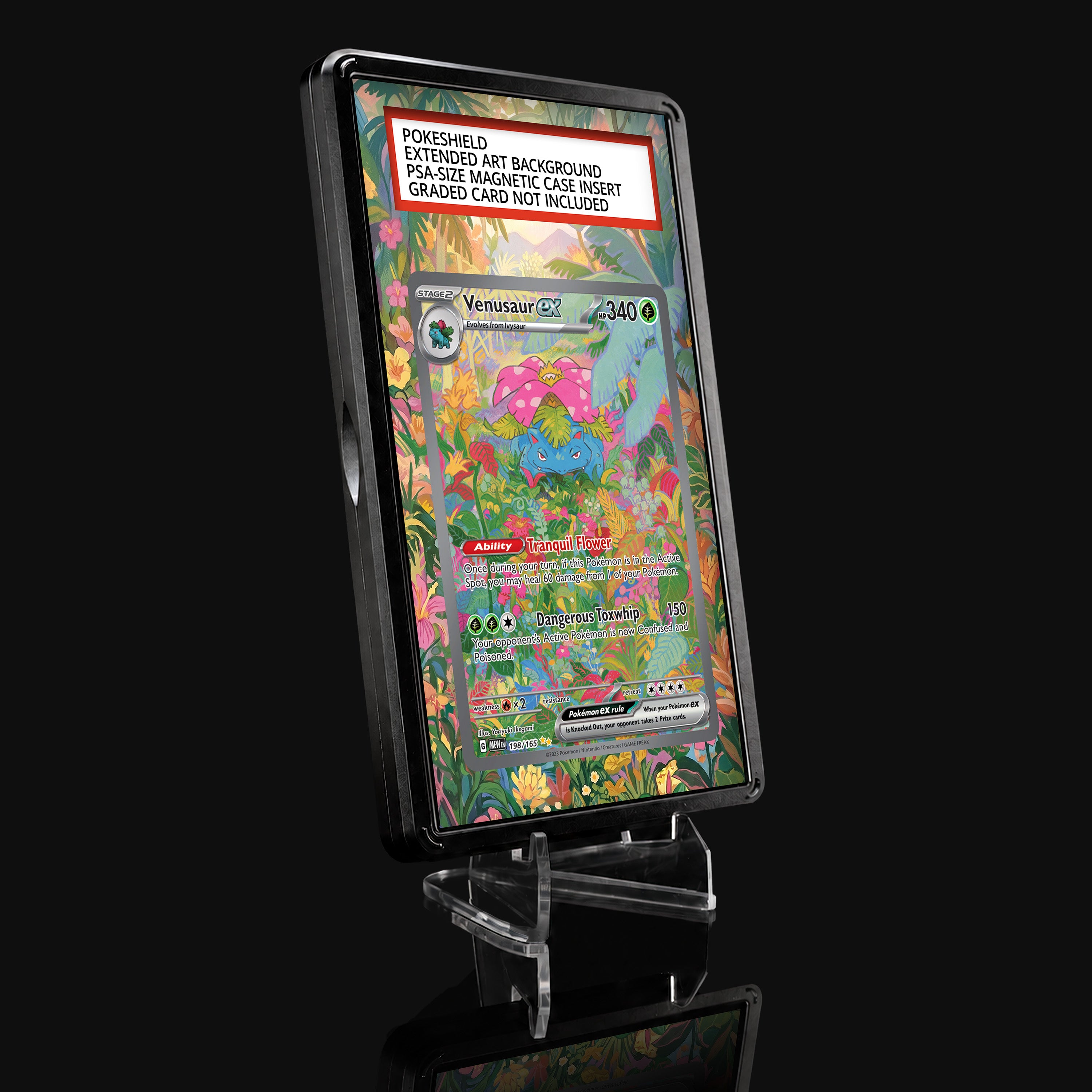Venusaur ex 198 Extended Art Display