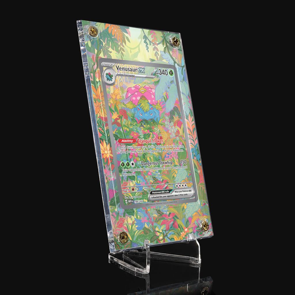 Venusaur ex 198 Extended Art Display