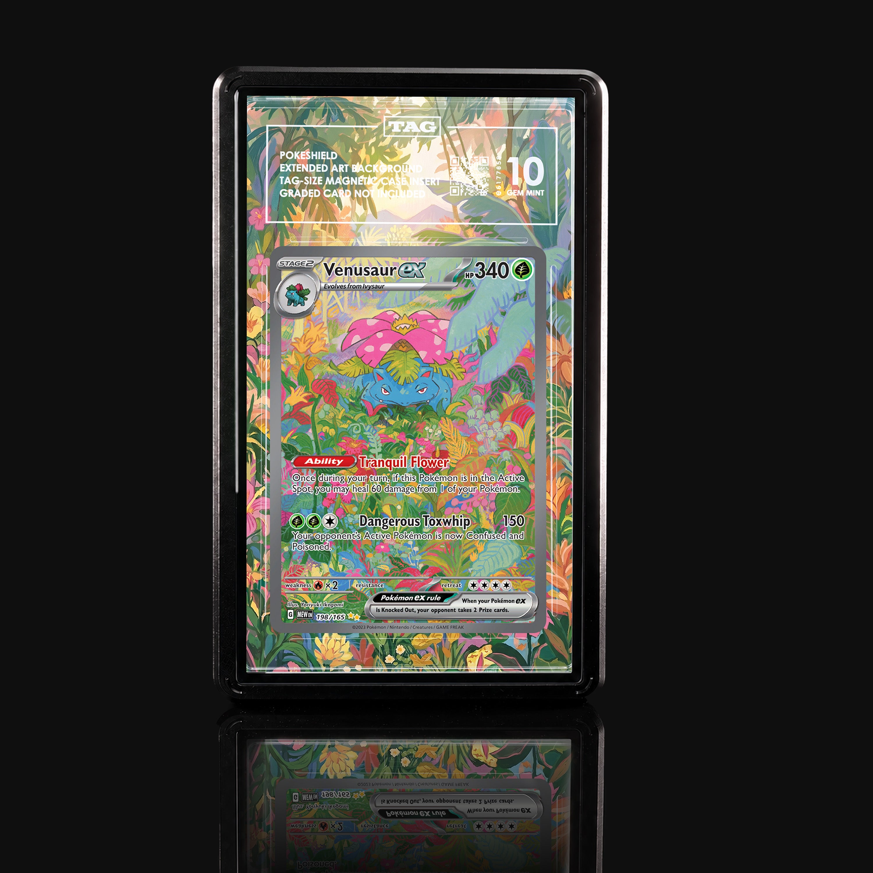 Venusaur ex 198 Extended Art Display