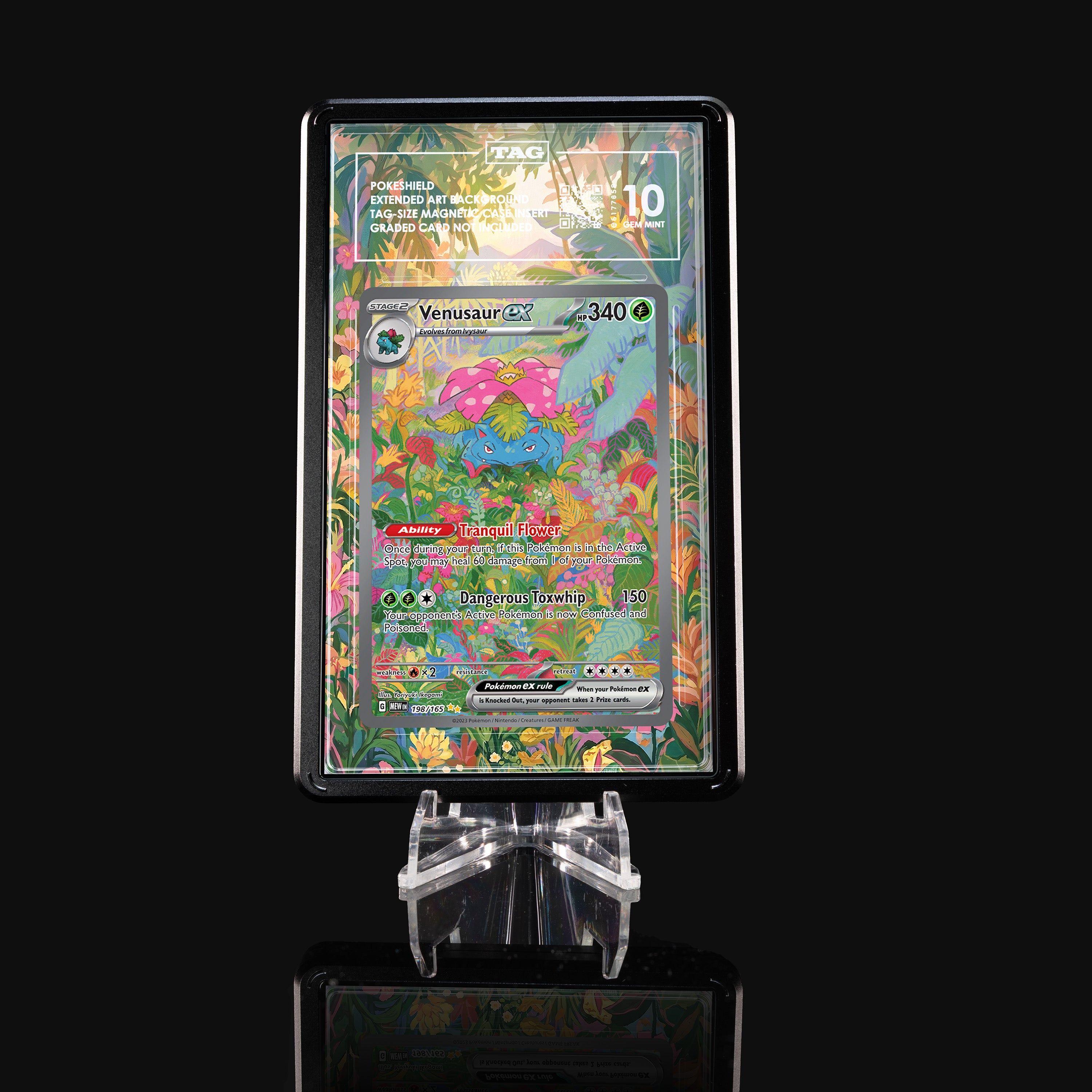 Venusaur ex 198 Extended Art Display