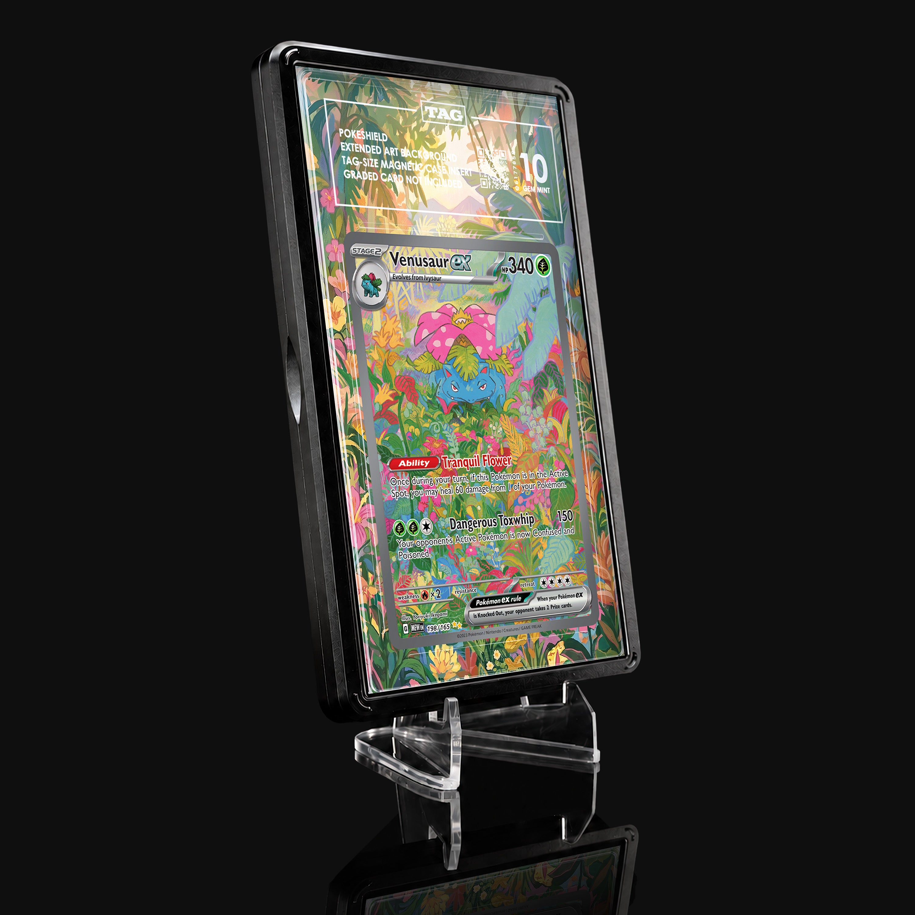 Venusaur ex 198 Extended Art Display