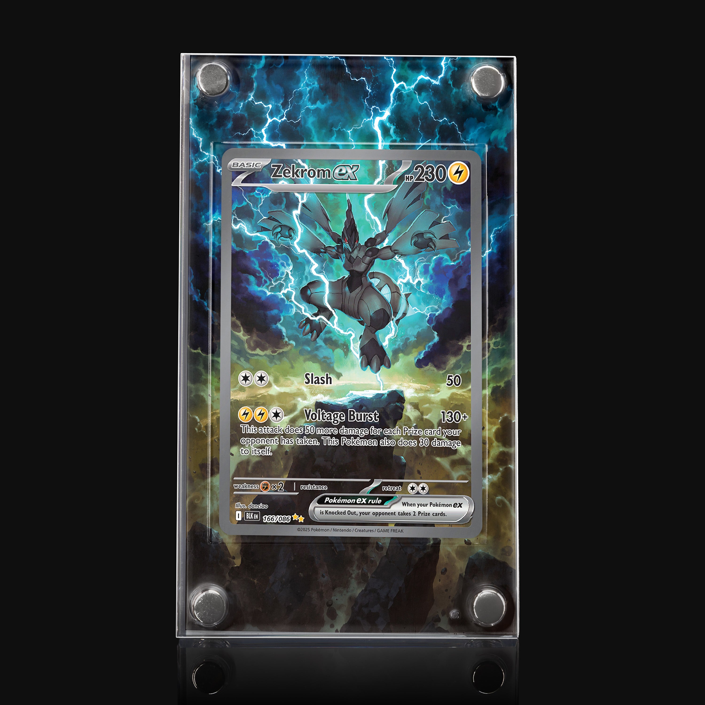 Zekrom ex 166 Extended Art Display